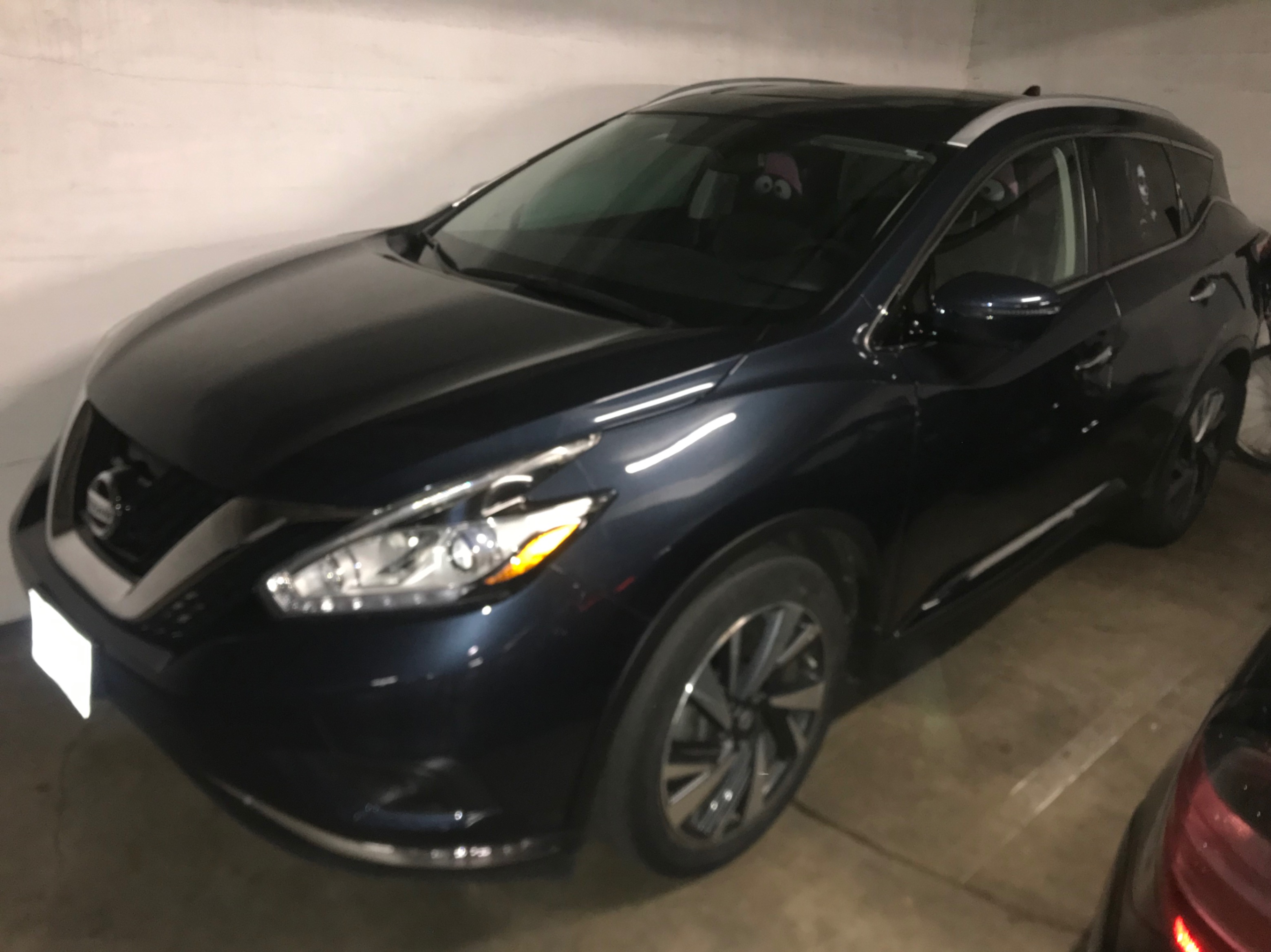 NISSAN MURANO AWD 2018 с VIN 5N1AZ2MH6JN117393 - Снимка от търг