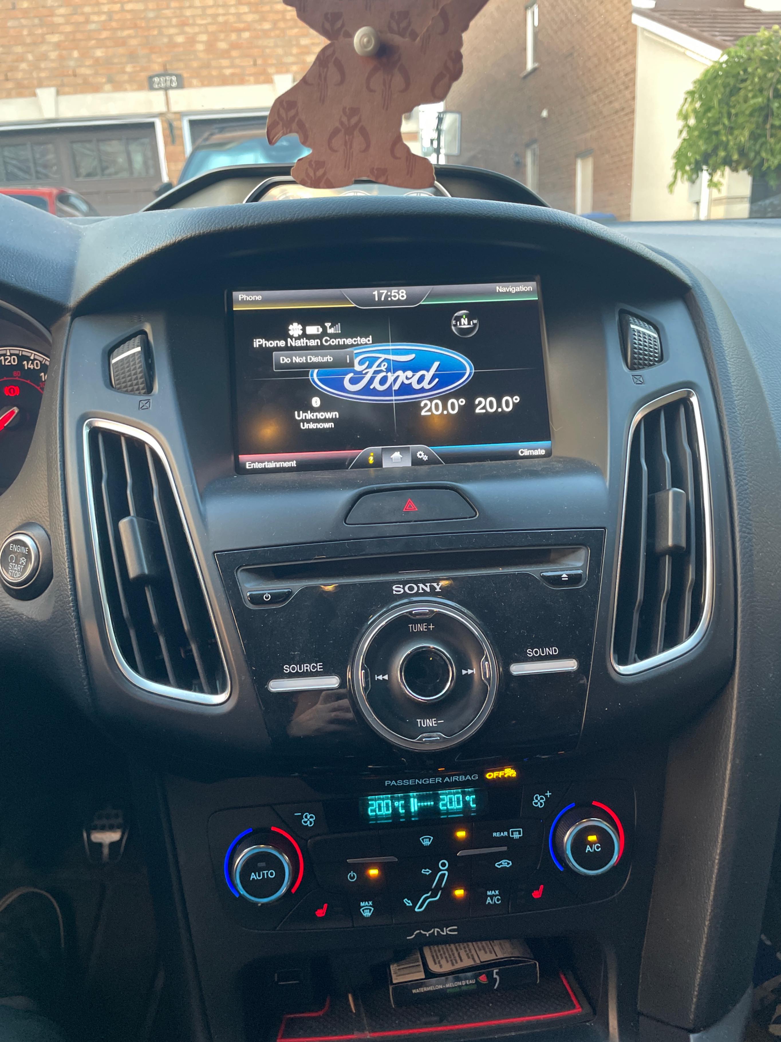 Снимка 9 от търг – 2015 FORD FOCUS ST с VIN 1FADP3L98FL257655