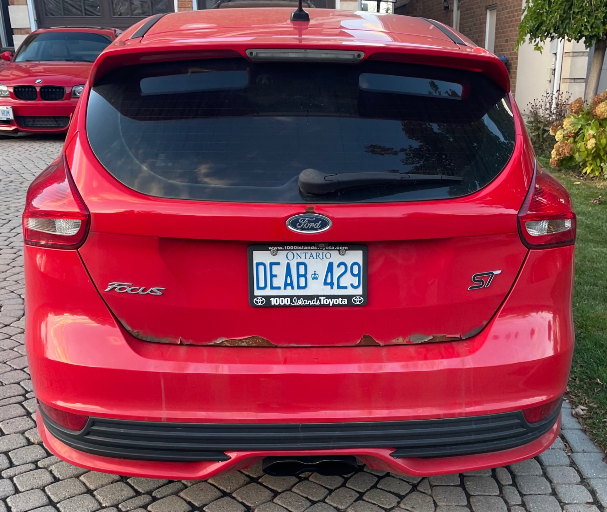 Снимка 4 от търг – 2015 FORD FOCUS ST с VIN 1FADP3L98FL257655