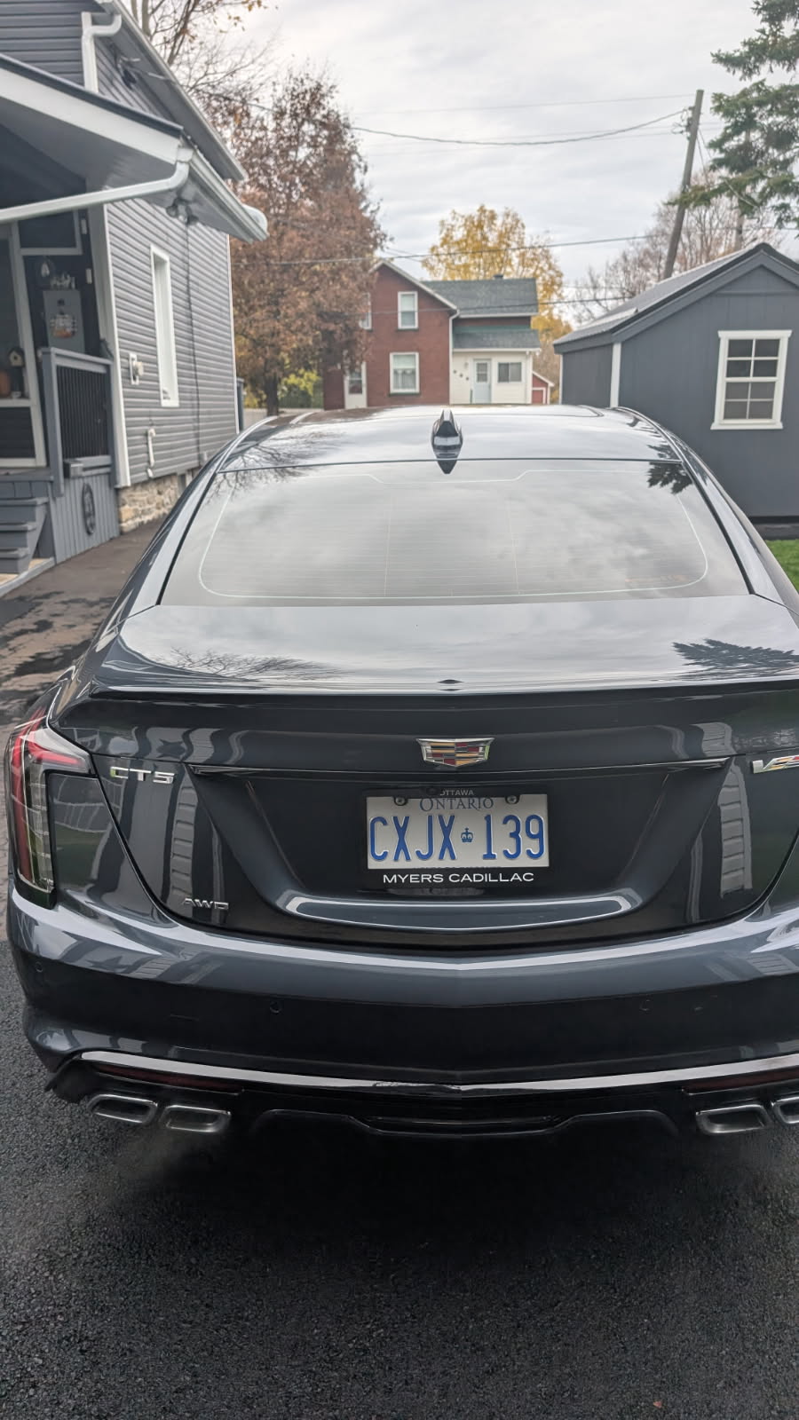 Снимка 4 от търг – 2026 CADILLAC CT5-V 4DR SDN с VIN 1G6DV5RW5T0107768