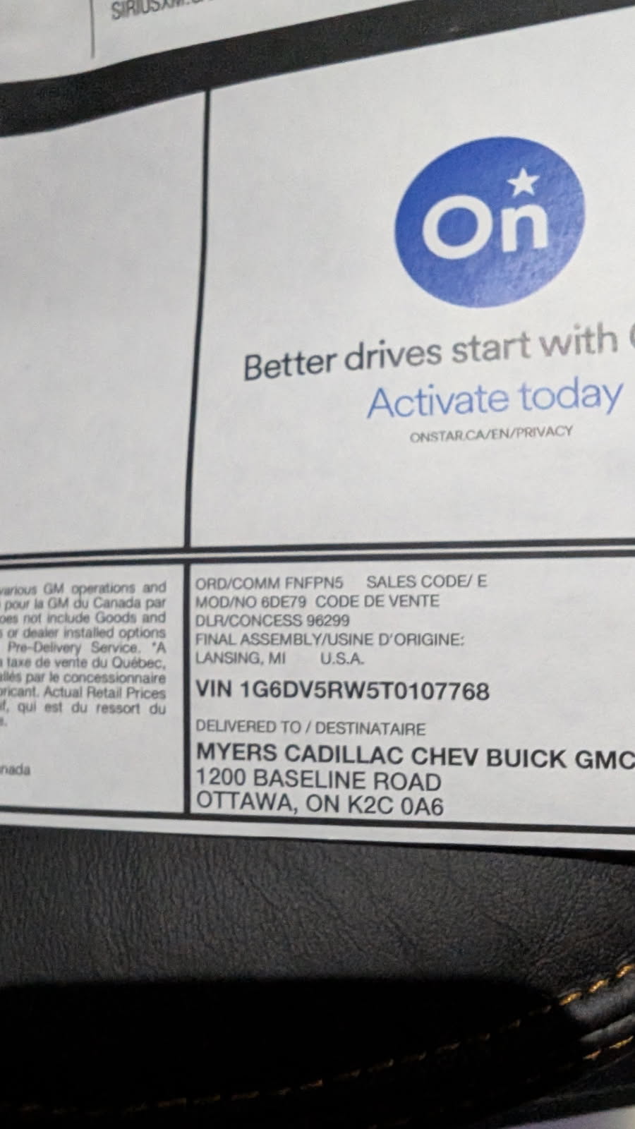 Снимка 16 от търг – 2026 CADILLAC CT5-V 4DR SDN с VIN 1G6DV5RW5T0107768