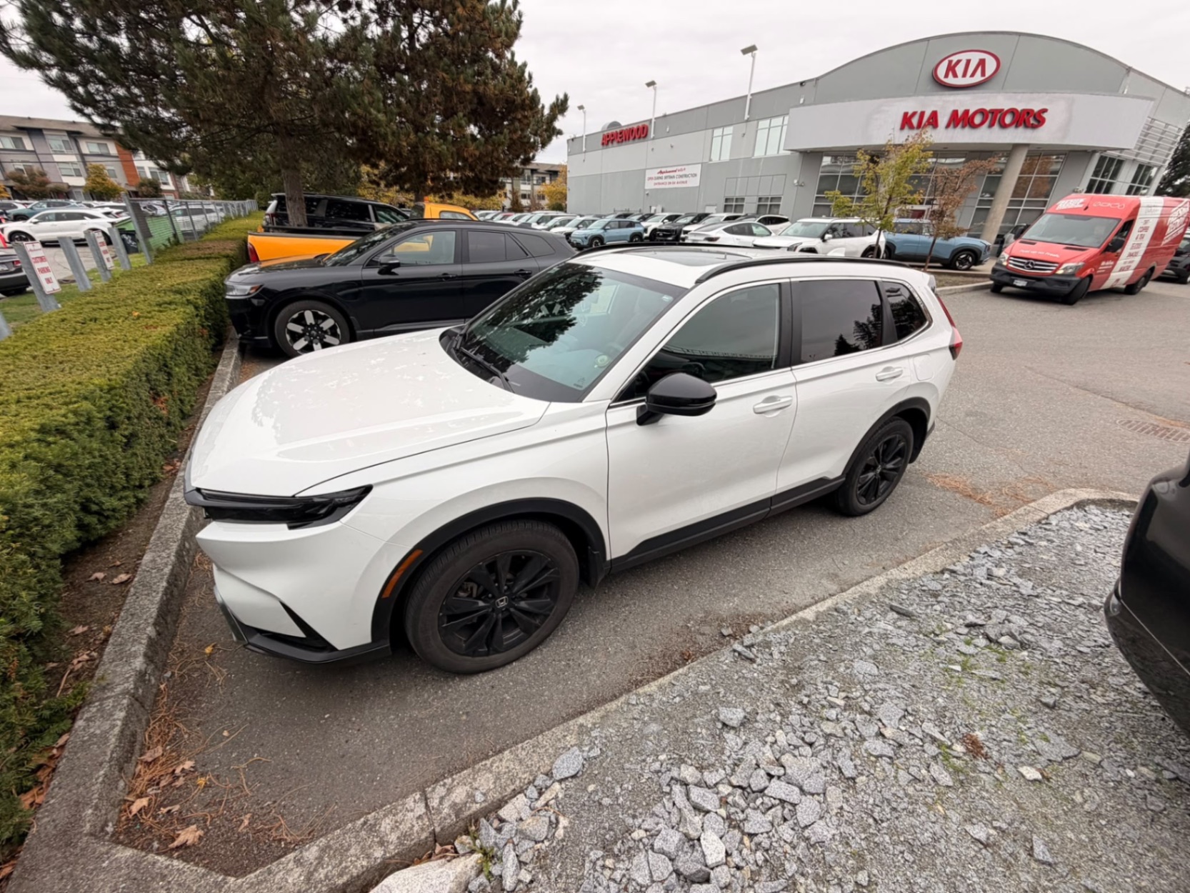 HONDA CR-V HYBRID TOURING 2024 с VIN 2HKRS6H98RH208621 - Снимка от търг