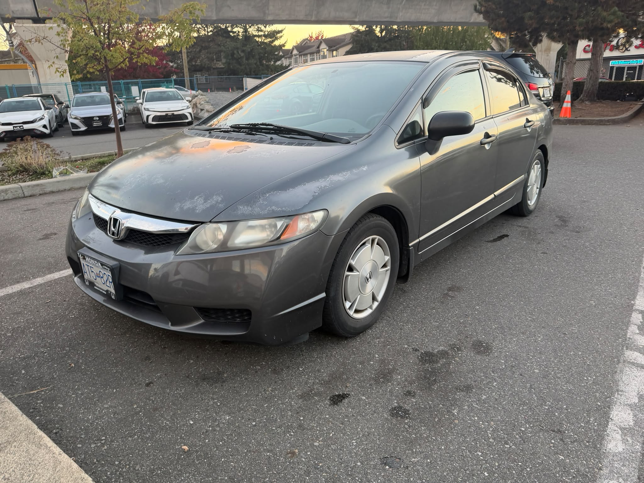 HONDA CIVIC SDN DX-G 2010 с VIN 2HGFA1F49AH018390 - Снимка от търг