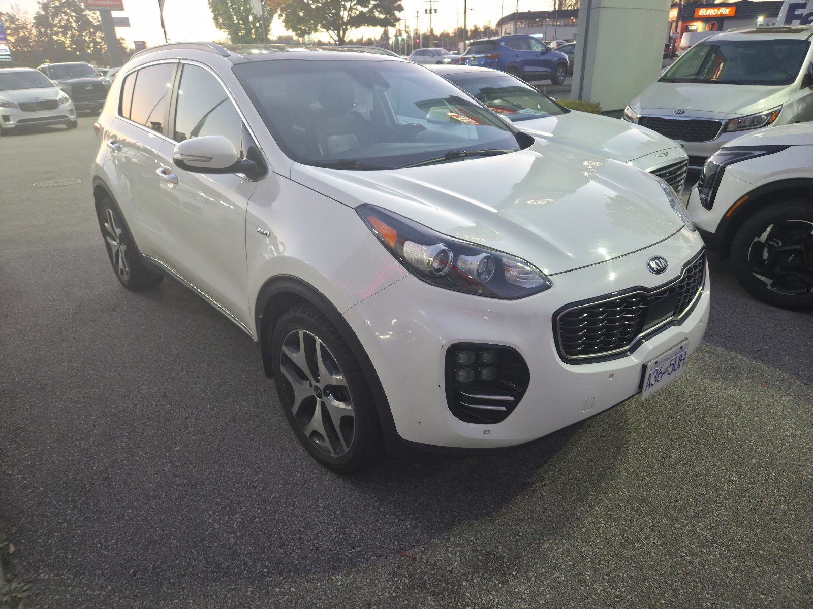 KIA SPORTAGE SX TURBO 2017 с VIN KNDPRCA67H7211451 - Снимка от търг