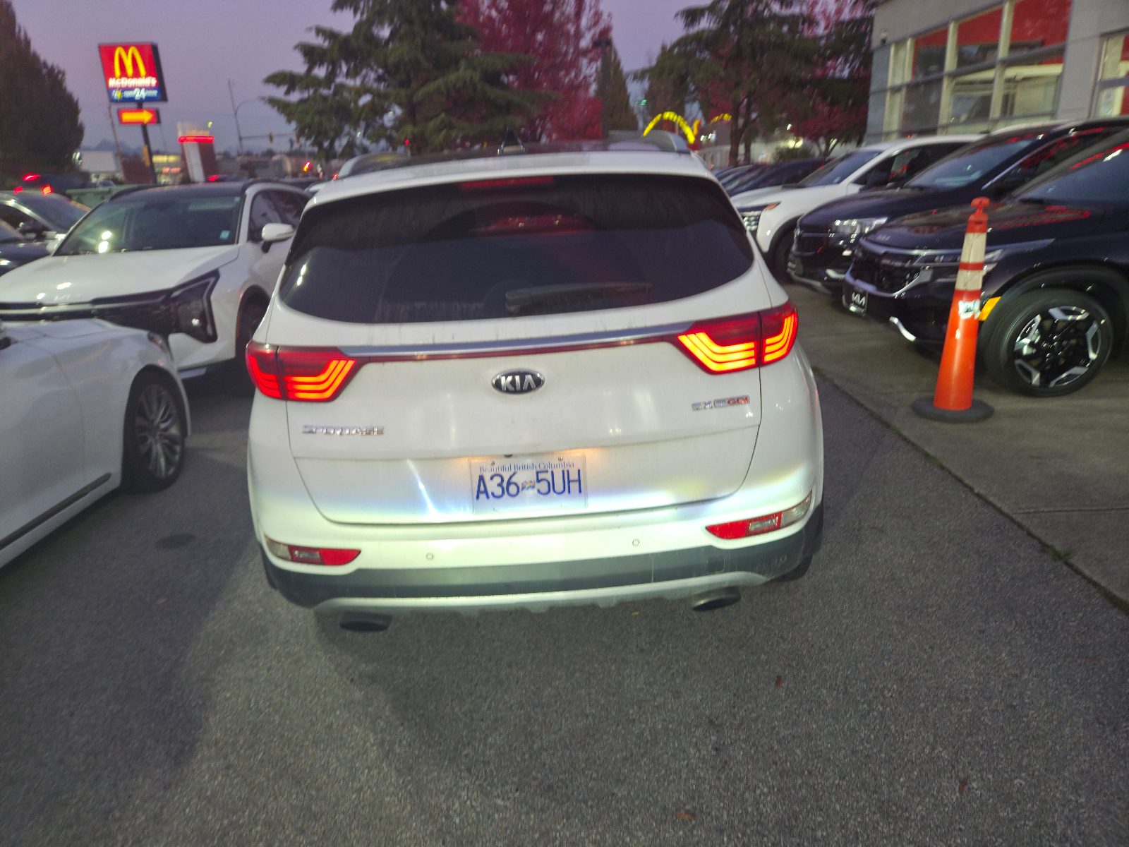 Снимка 4 от търг – 2017 KIA SPORTAGE SX TURBO с VIN KNDPRCA67H7211451