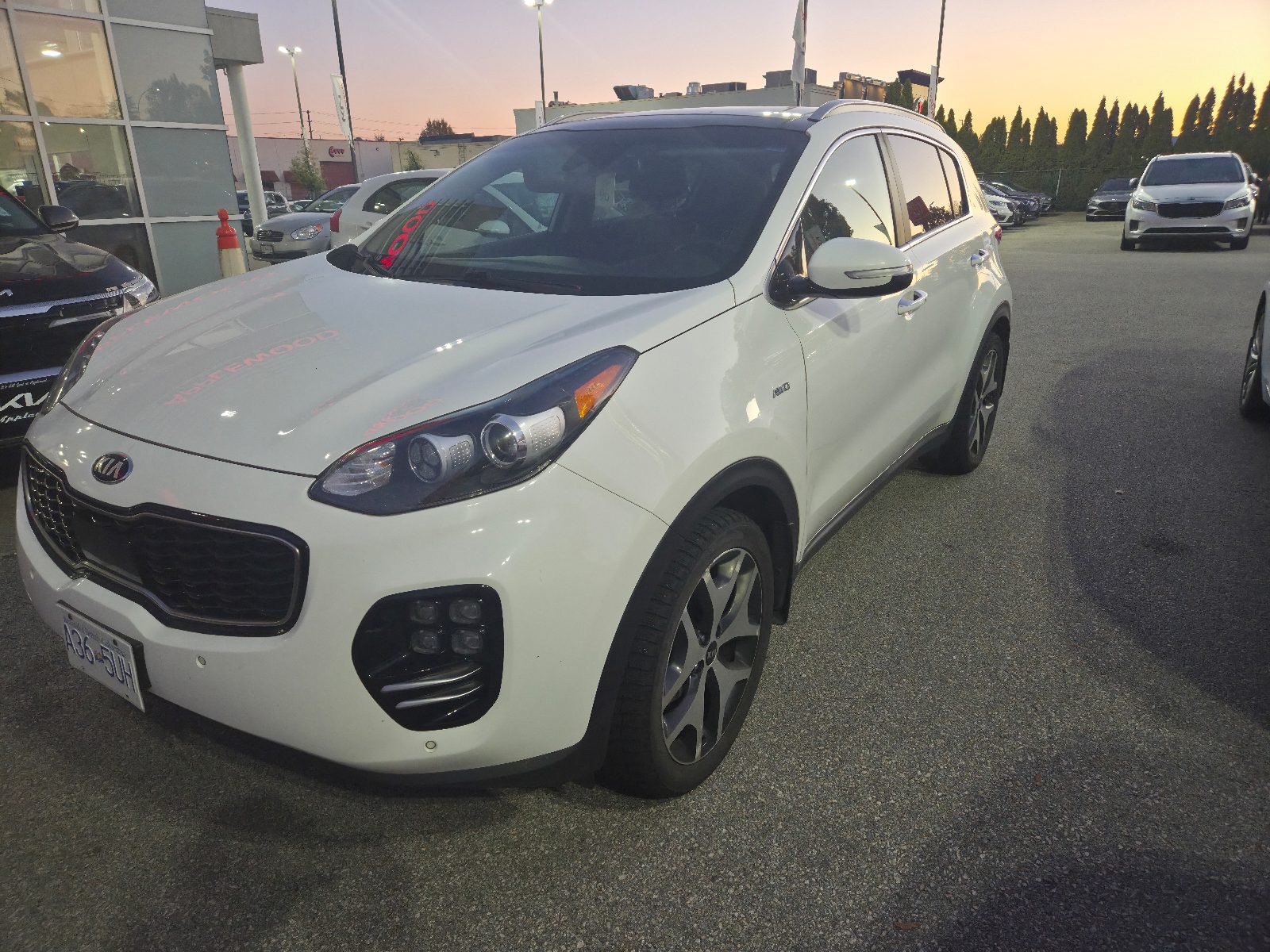 Снимка 7 от търг – 2017 KIA SPORTAGE SX TURBO с VIN KNDPRCA67H7211451