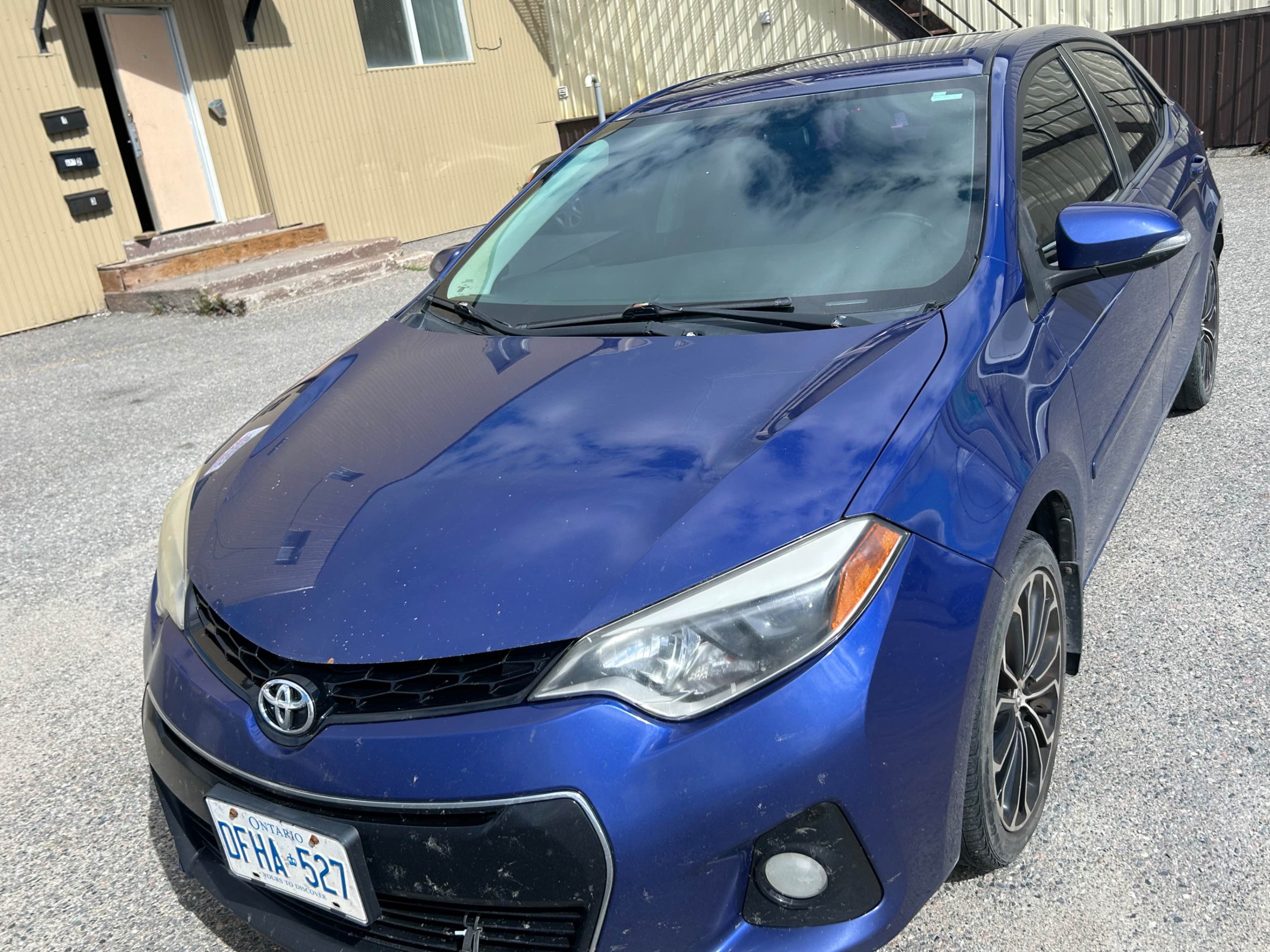TOYOTA COROLLA 4DR SDN 2014 with VIN 2T1BURHE8EC066388 - Photo from auction