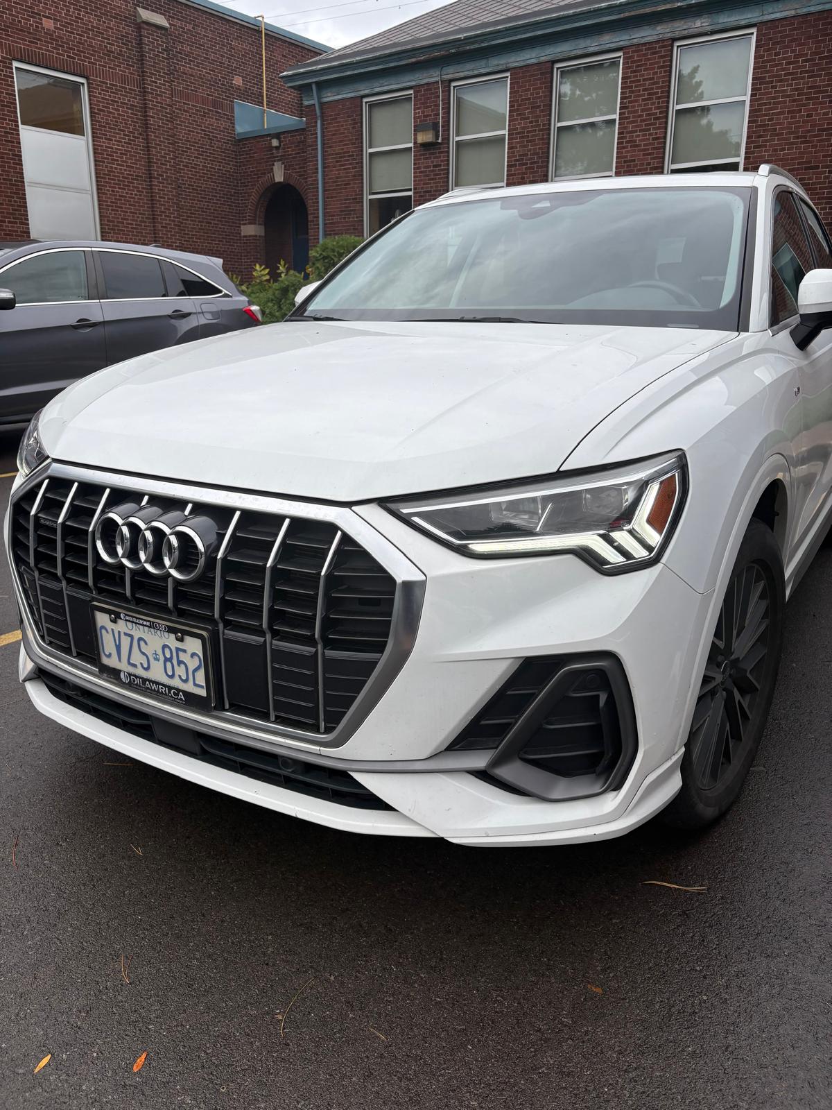 AUDI Q3 PROGRESSIV 2023 with VIN WA1EECF33P1124434 - Photo from auction