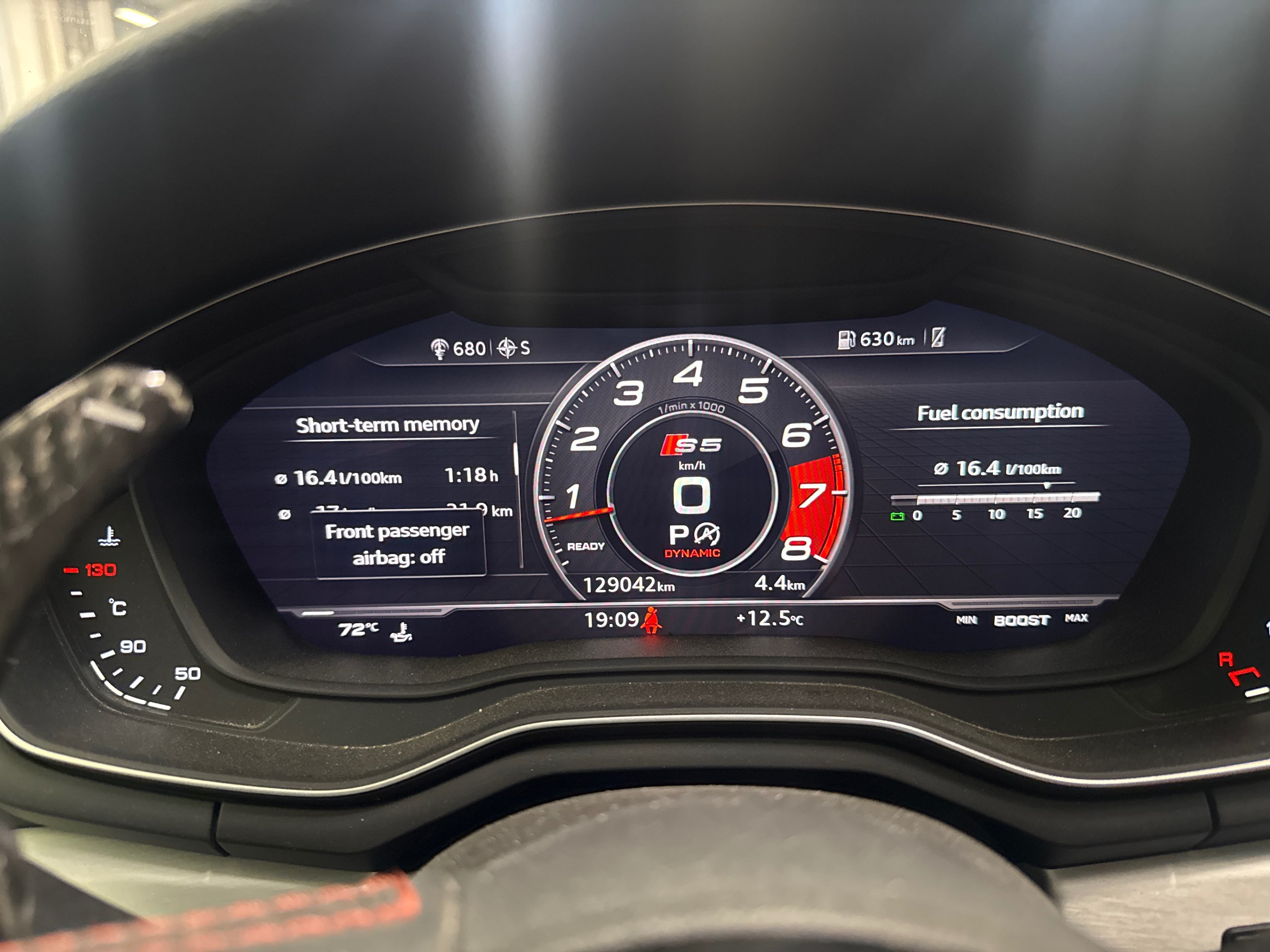 Photo 8 from auction – 2018 AUDI S5 SPORTBACK TECHNIK with VIN WAUC4CF59JA008080