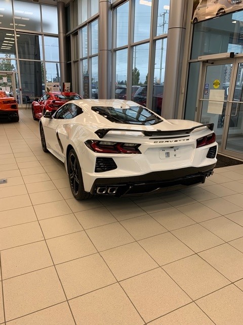 Снимка 4 от търг – 2020 CHEVROLET CORVETTE 3LT с VIN 1G1Y82D4XL5113958