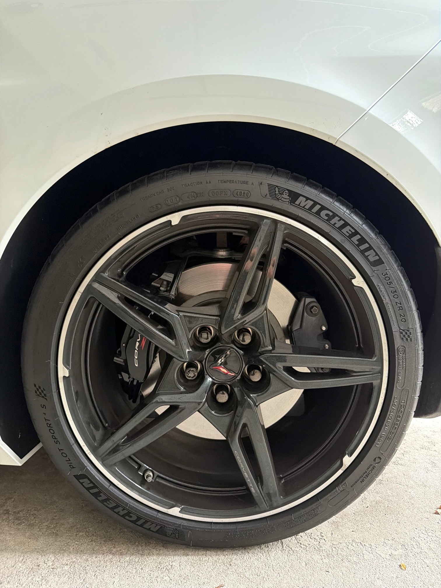 Снимка 7 от търг – 2020 CHEVROLET CORVETTE 3LT с VIN 1G1Y82D4XL5113958