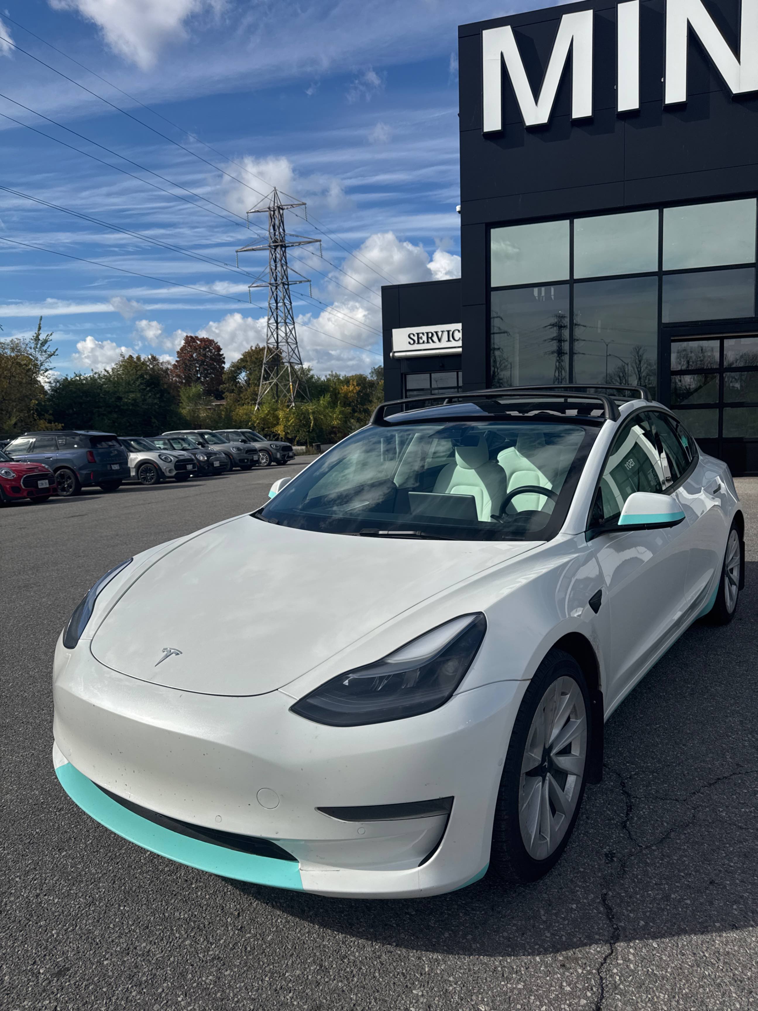 TESLA MODEL 3 STANDARD RANGE 2021 with VIN 5YJ3E1EAXMF080338 - Photo from auction