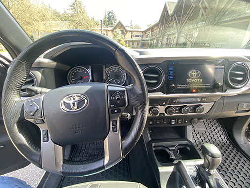 Снимка 9 от търг – 2019 TOYOTA TACOMA 4X4 DOUBLE CAB V6 AUTO с VIN 5TFGZ5AN4KX170030