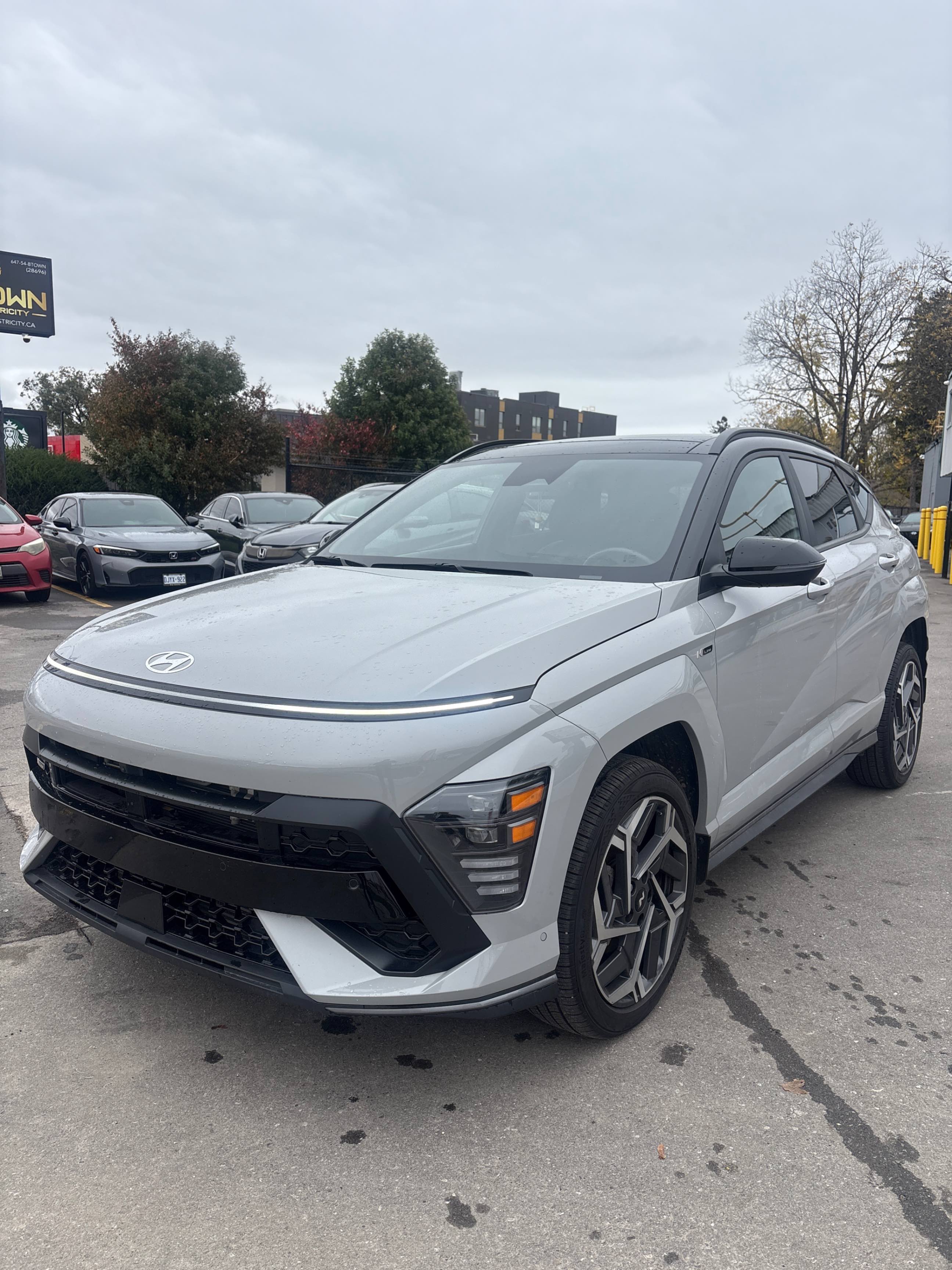 HYUNDAI KONA N LINE ULTIMATE 2025 с VIN KM8HECA37SU213680 - Снимка от търг