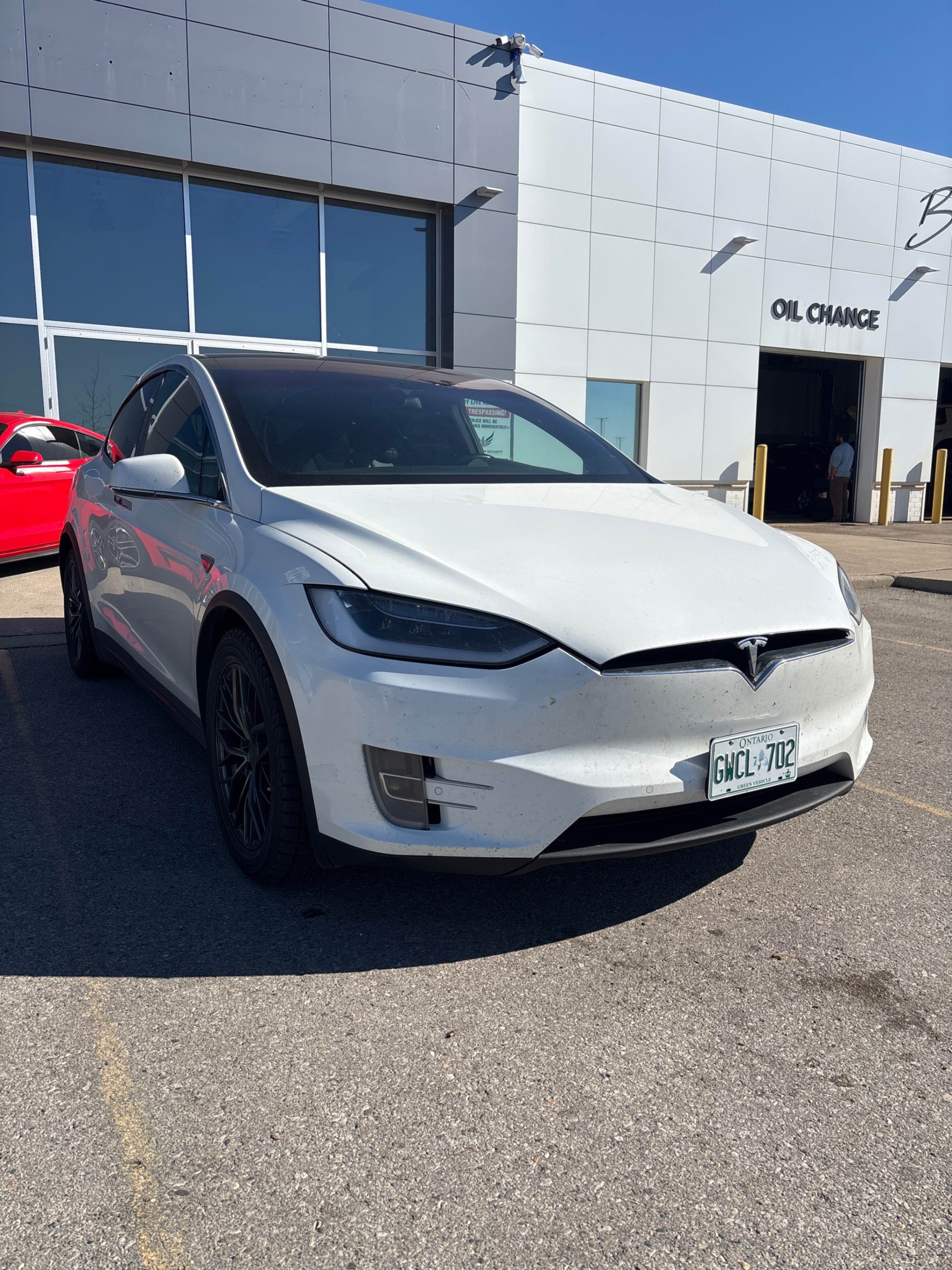 TESLA MODEL X 90D 2016 with VIN 5YJXCAE21GF012370 - Photo from auction