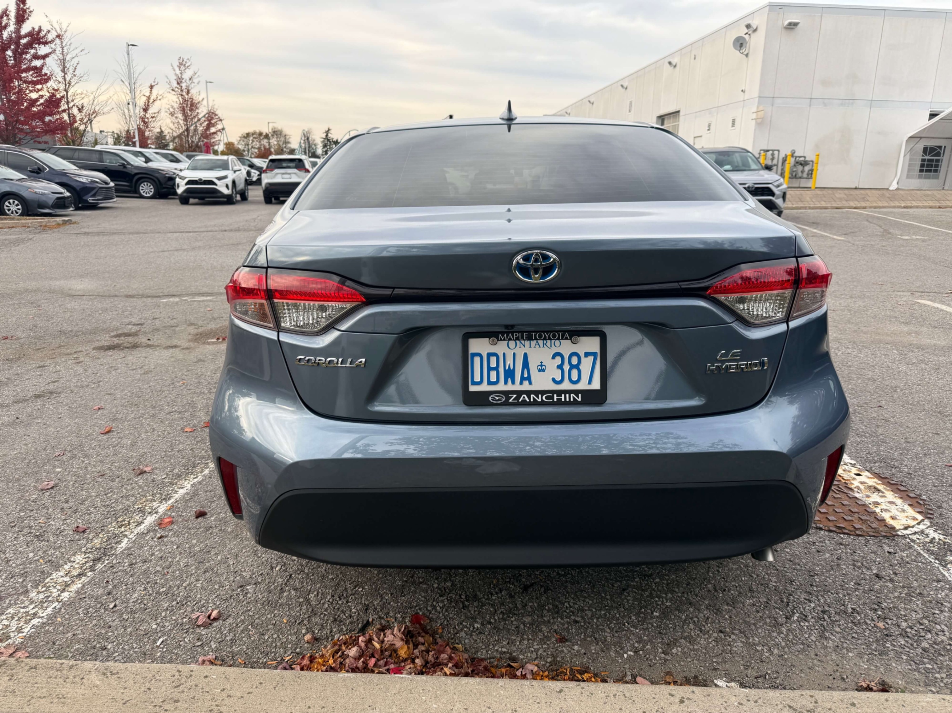 Снимка 4 от търг – 2024 TOYOTA COROLLA HYBRID LE с VIN JTDBCMFE9R3040390