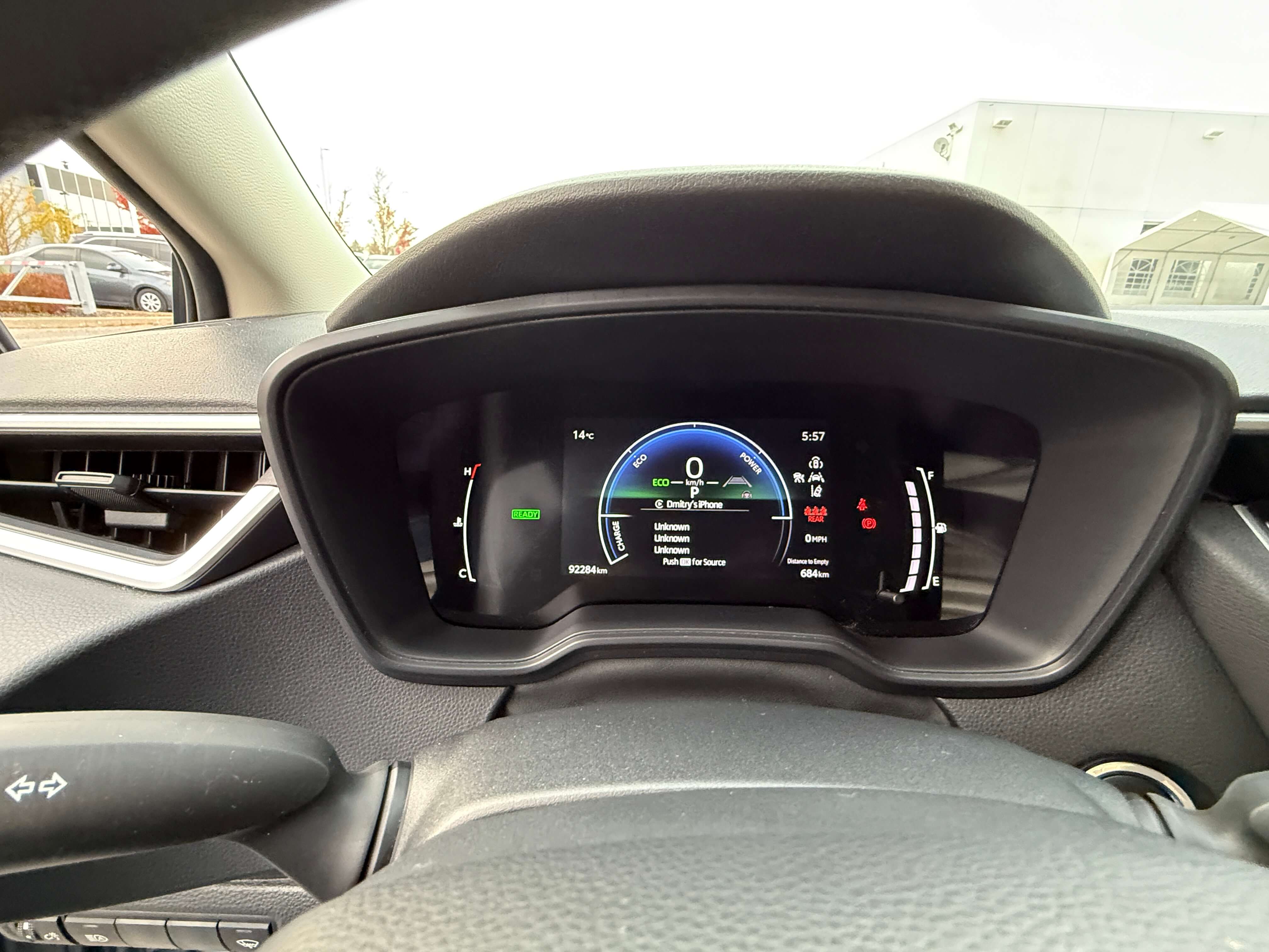 Снимка 8 от търг – 2024 TOYOTA COROLLA HYBRID LE с VIN JTDBCMFE9R3040390
