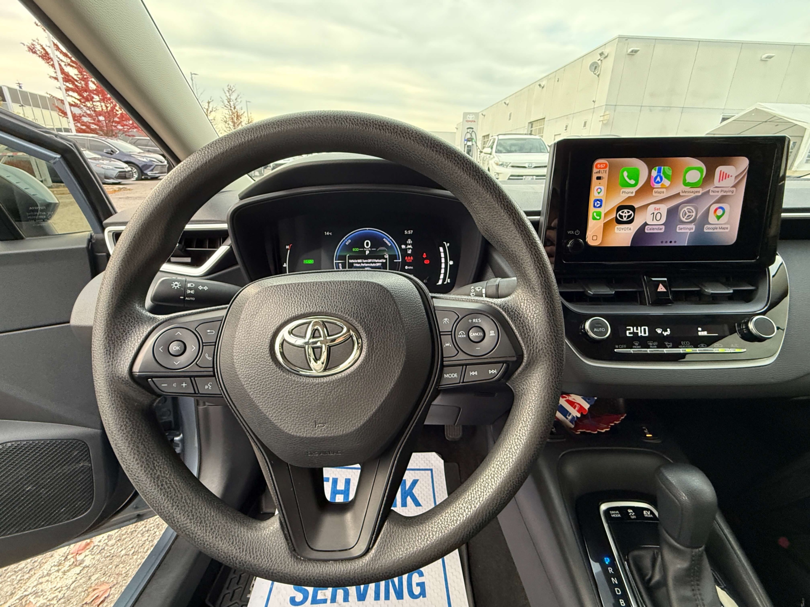 Снимка 9 от търг – 2024 TOYOTA COROLLA HYBRID LE с VIN JTDBCMFE9R3040390