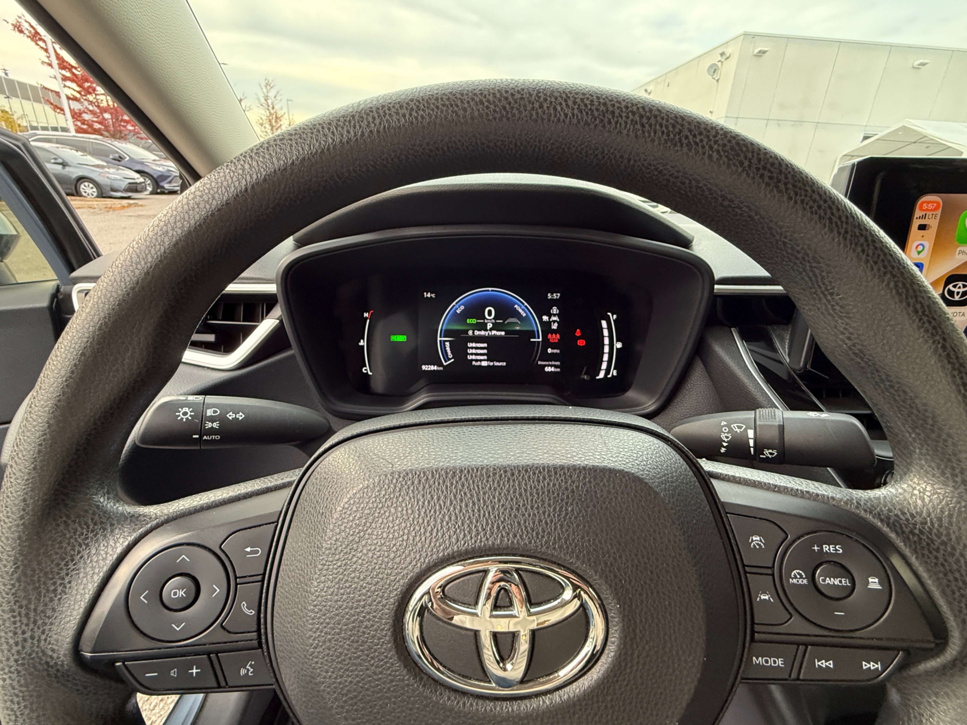 Снимка 13 от търг – 2024 TOYOTA COROLLA HYBRID LE с VIN JTDBCMFE9R3040390