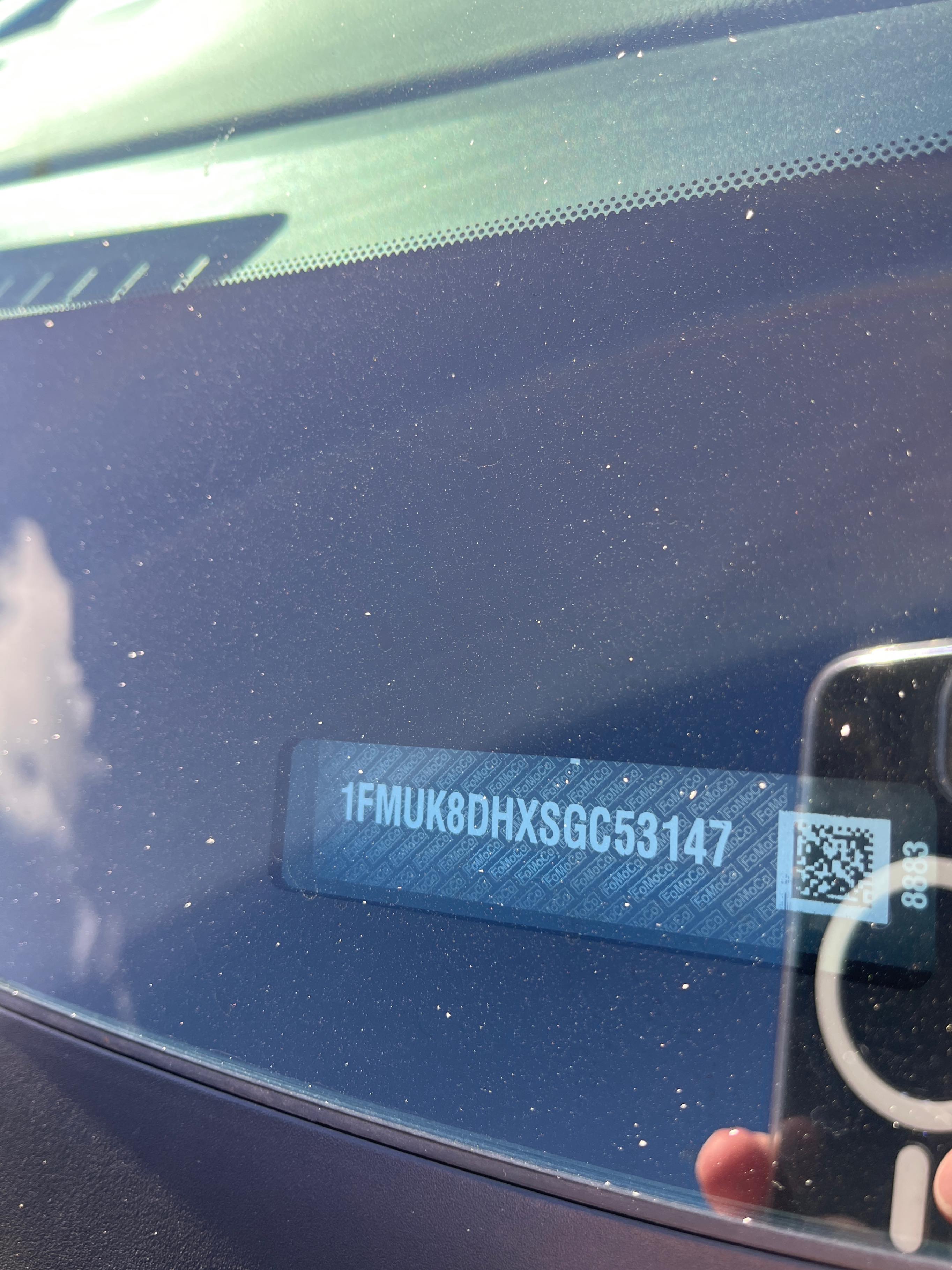 Photo 10 from auction – 2025 FORD EXPLORER ACTIVE with VIN 1FMUK8DHXSGC53147