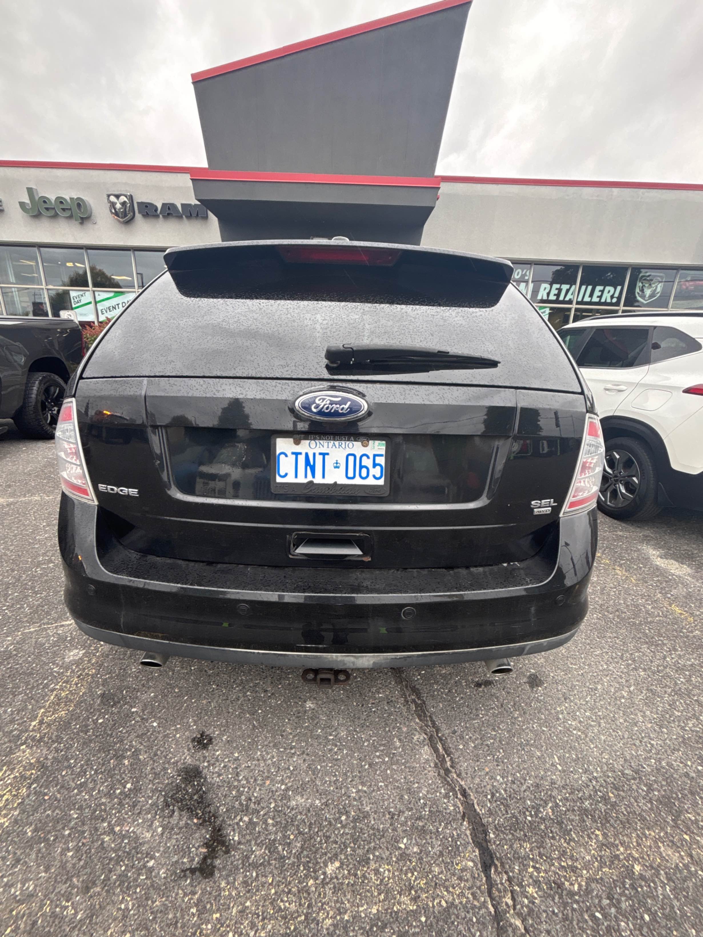 Photo 4 from auction – 2010 FORD EDGE SEL with VIN 2FMDK4JC7ABB31014
