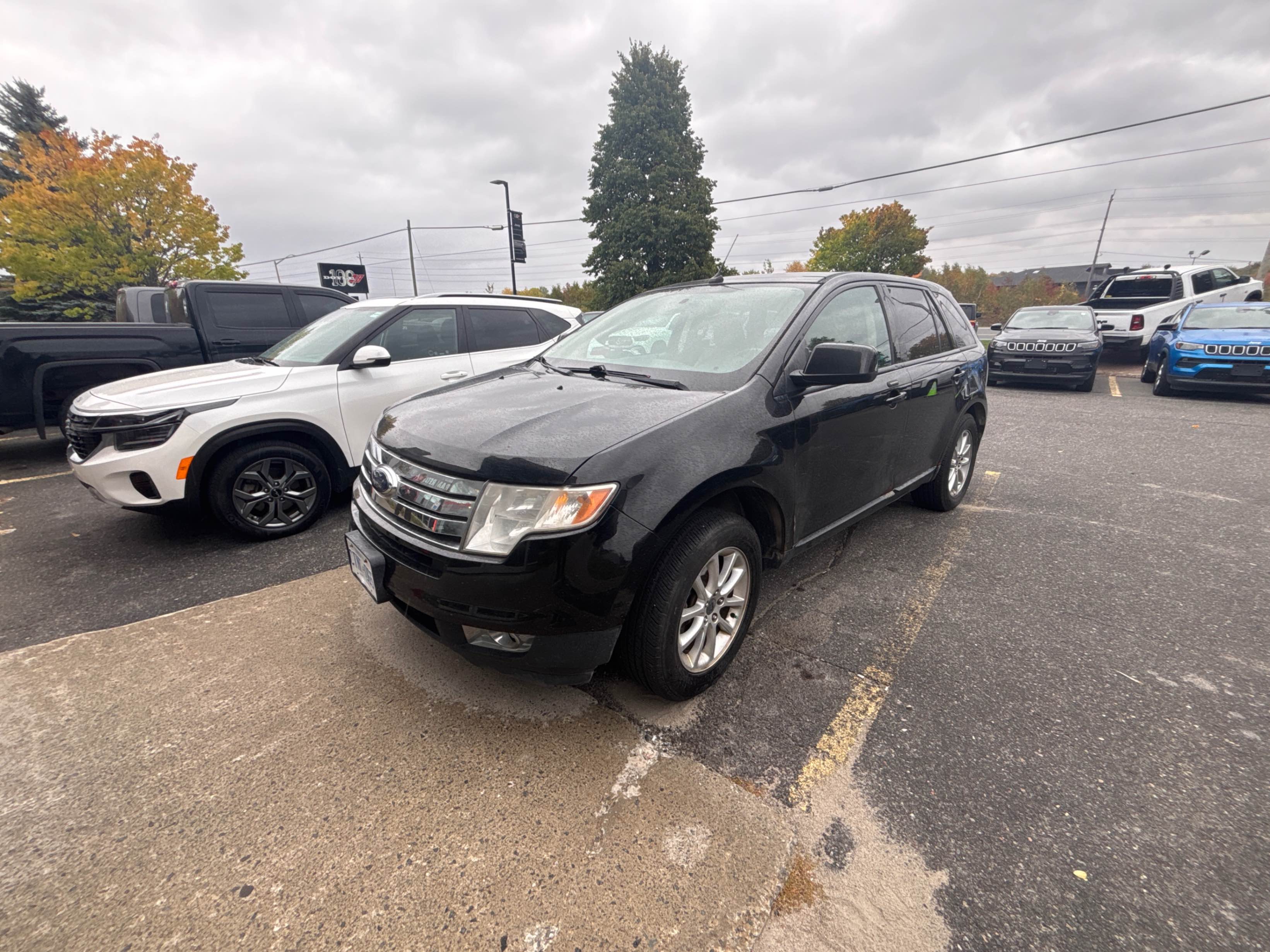 FORD EDGE SEL 2010 with VIN 2FMDK4JC7ABB31014 - Photo from auction
