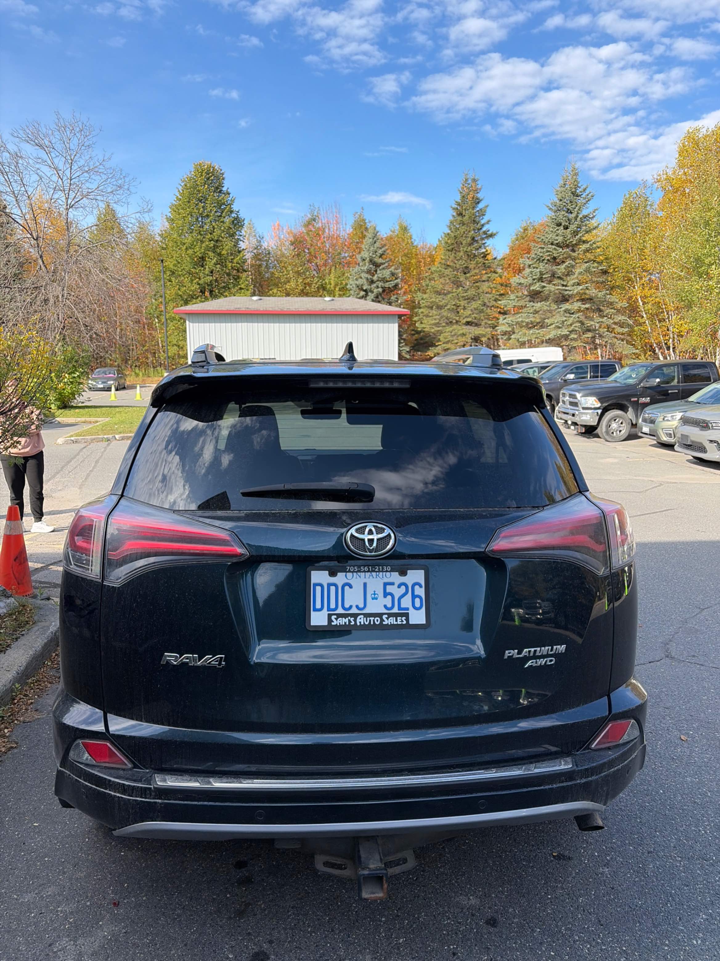 Photo 4 from auction – 2017 TOYOTA RAV4 LIMITED with VIN 2T3DFREVXHW543064