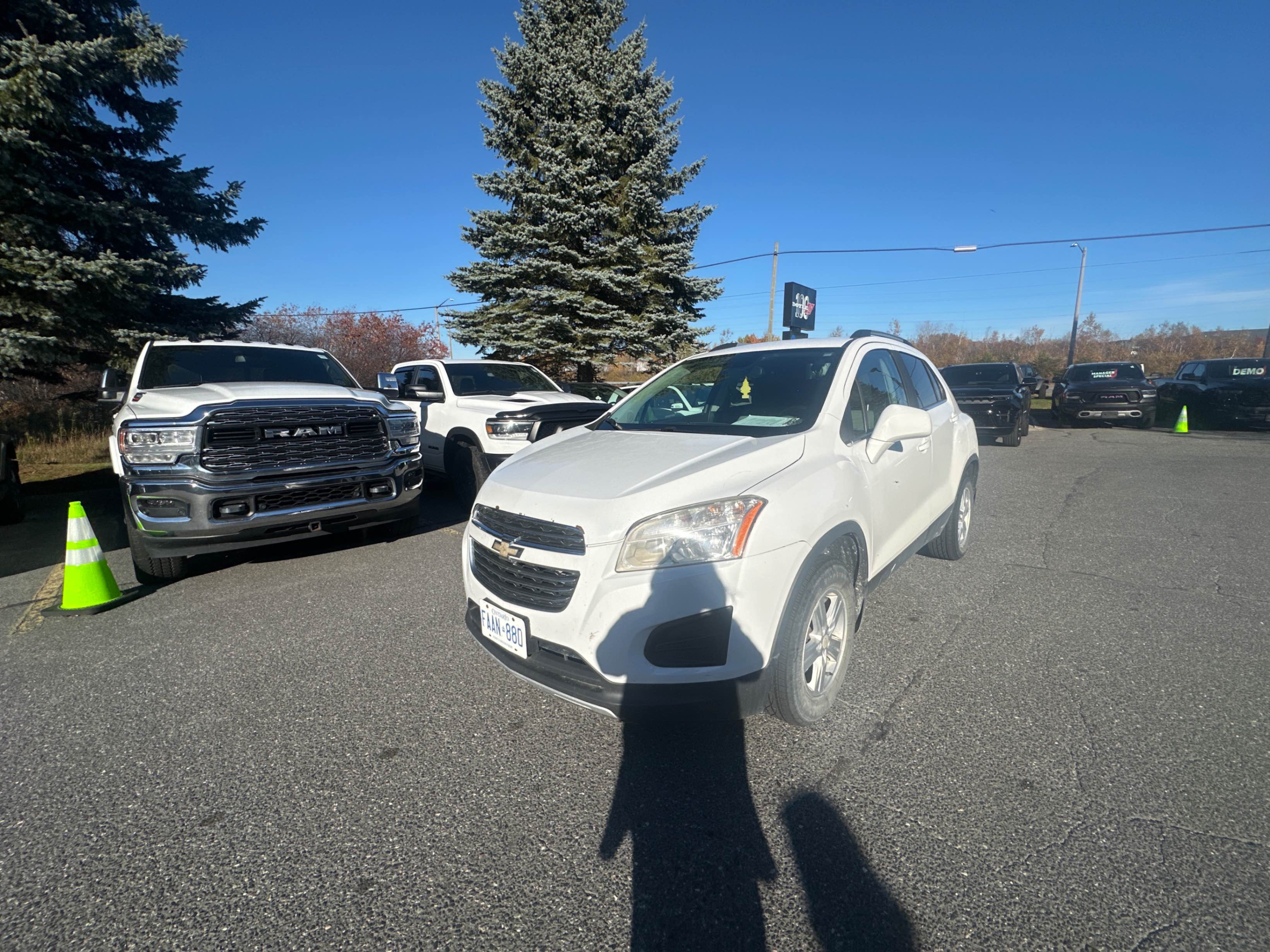 CHEVROLET TRAX LT 2016 с VIN 3GNCJPSB5GL245575 - Снимка от търг