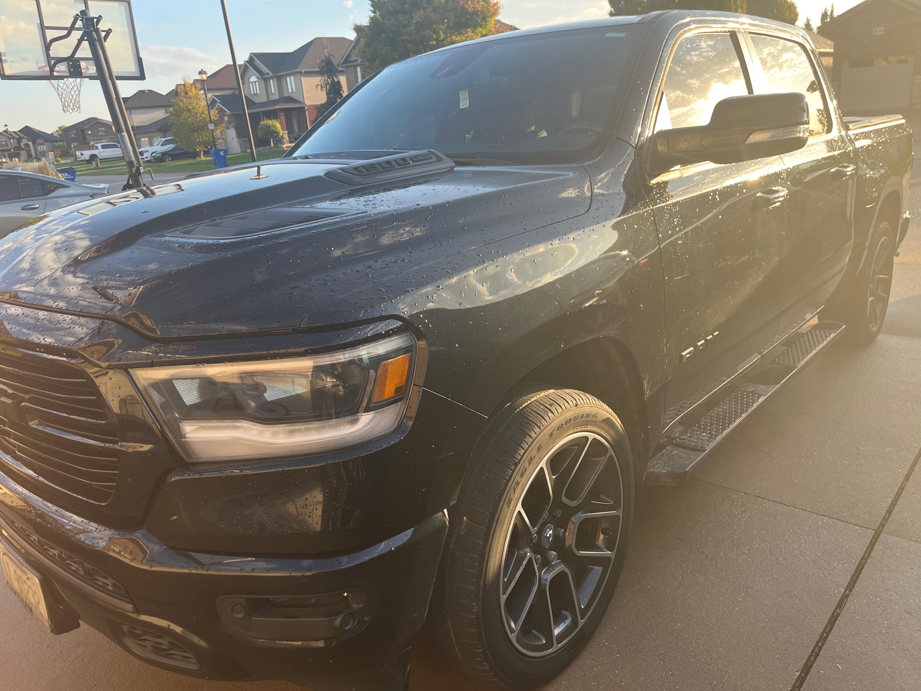 RAM 1500 SPORT 2019 with VIN 1C6SRFLT5KN844412 - Photo from auction