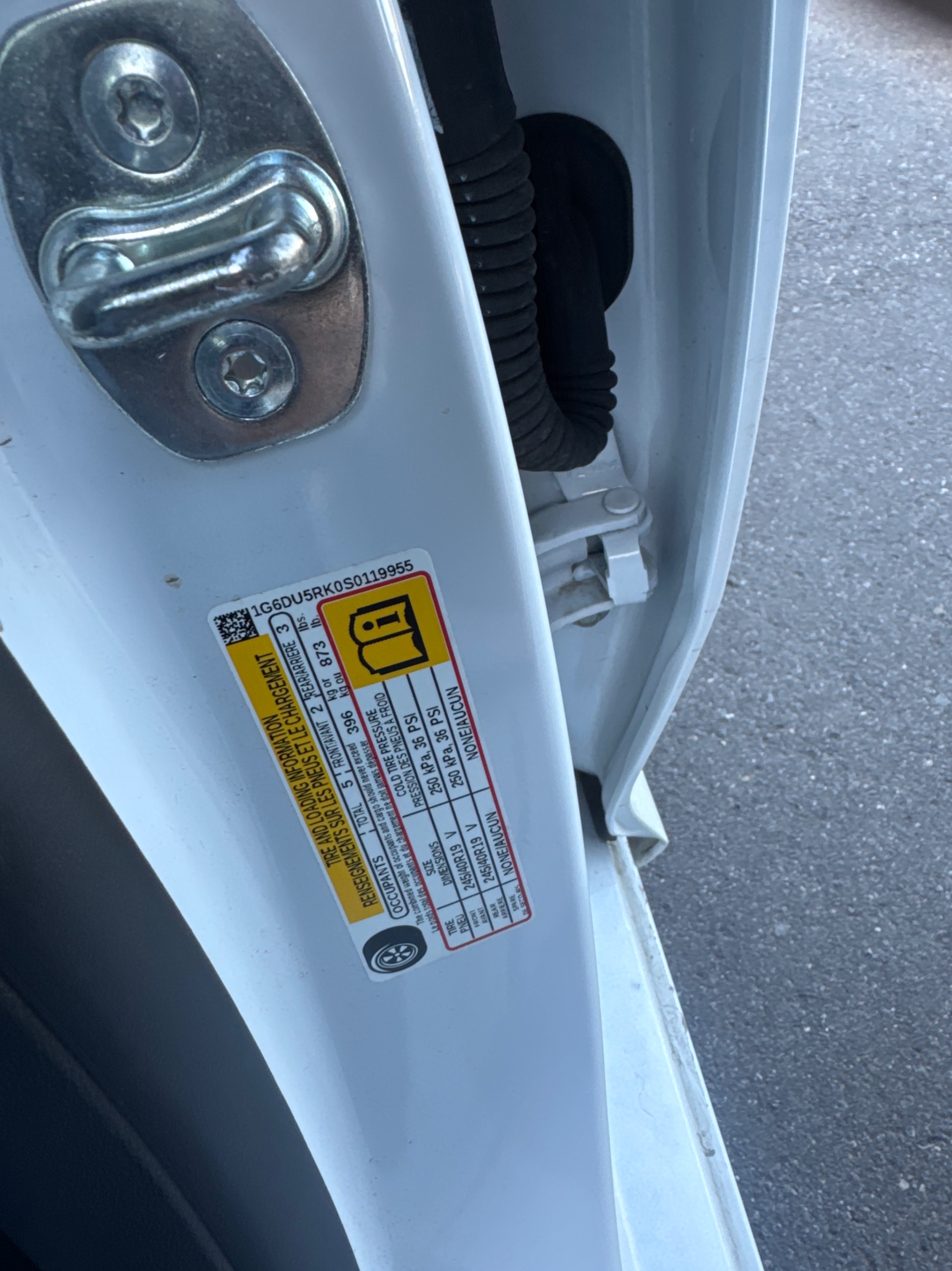 Снимка 10 от търг – 2025 CADILLAC CT5 SPORT с VIN 1G6DU5RK0S0119955