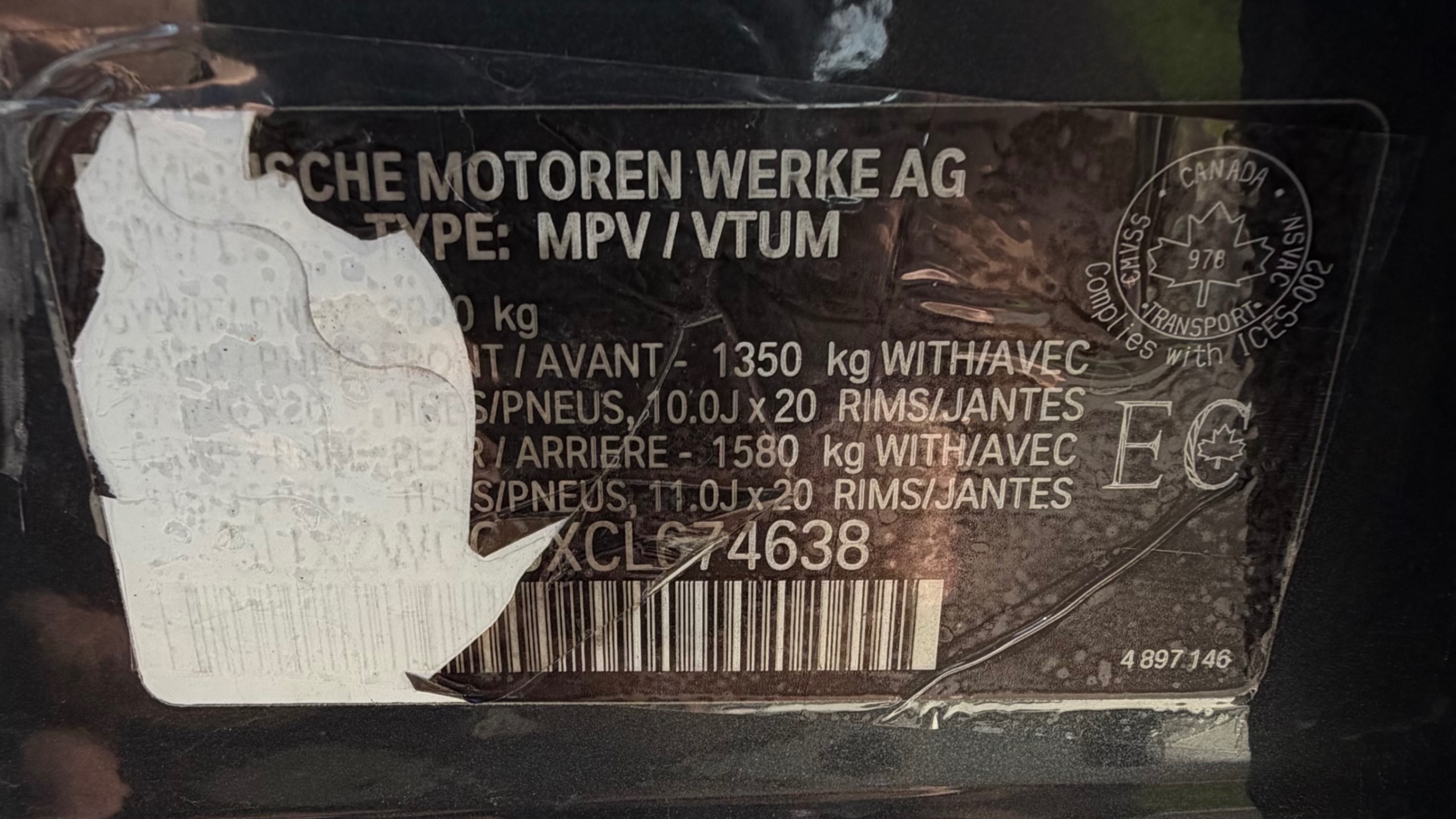 Photo 11 from auction – 2012 BMW X5 35D with VIN 5UXZW0C5XCL674638
