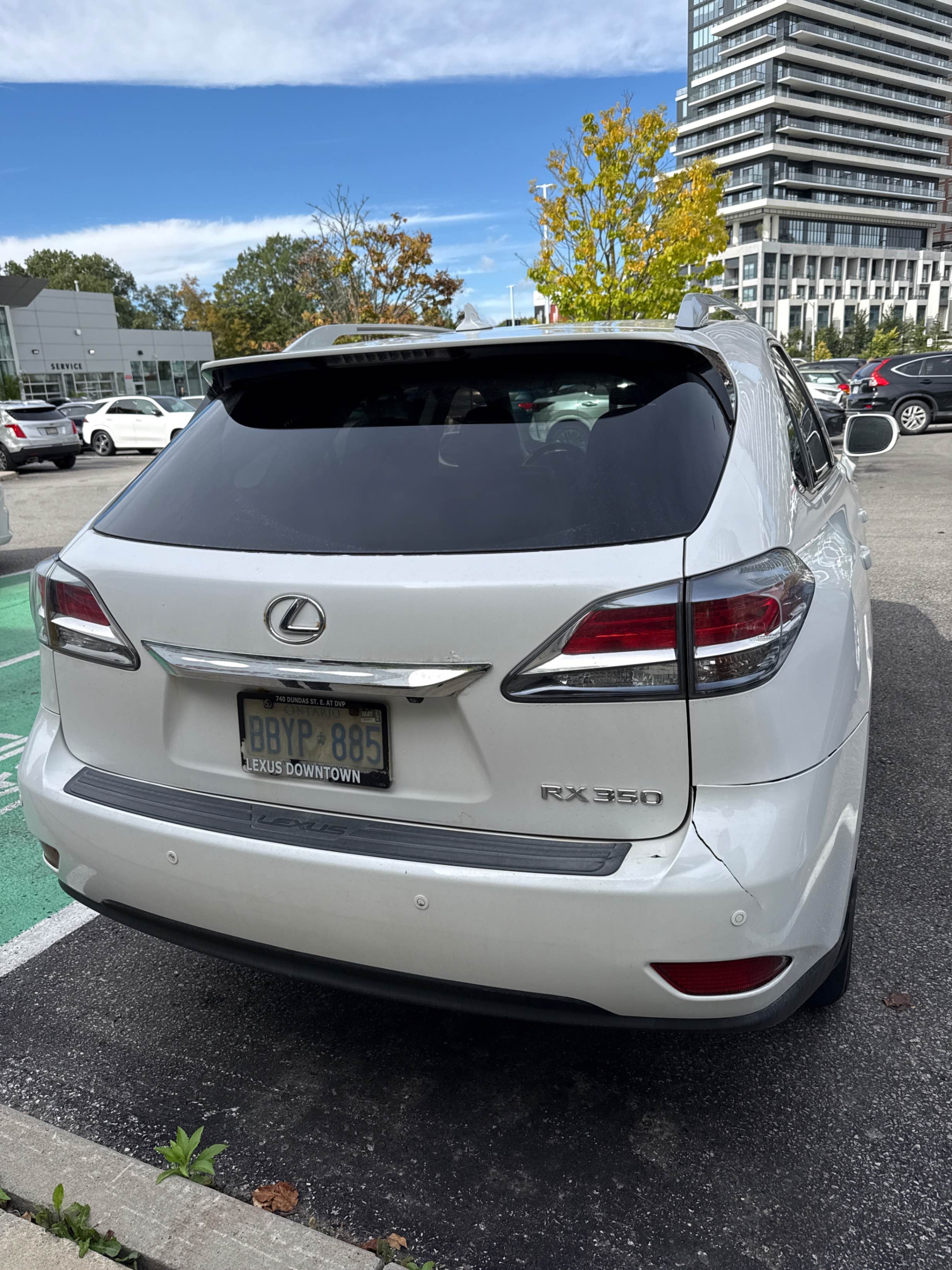 Photo 4 from auction – 2013 LEXUS RX 350 AWD 4DR with VIN 2T2BK1BAXDC217366