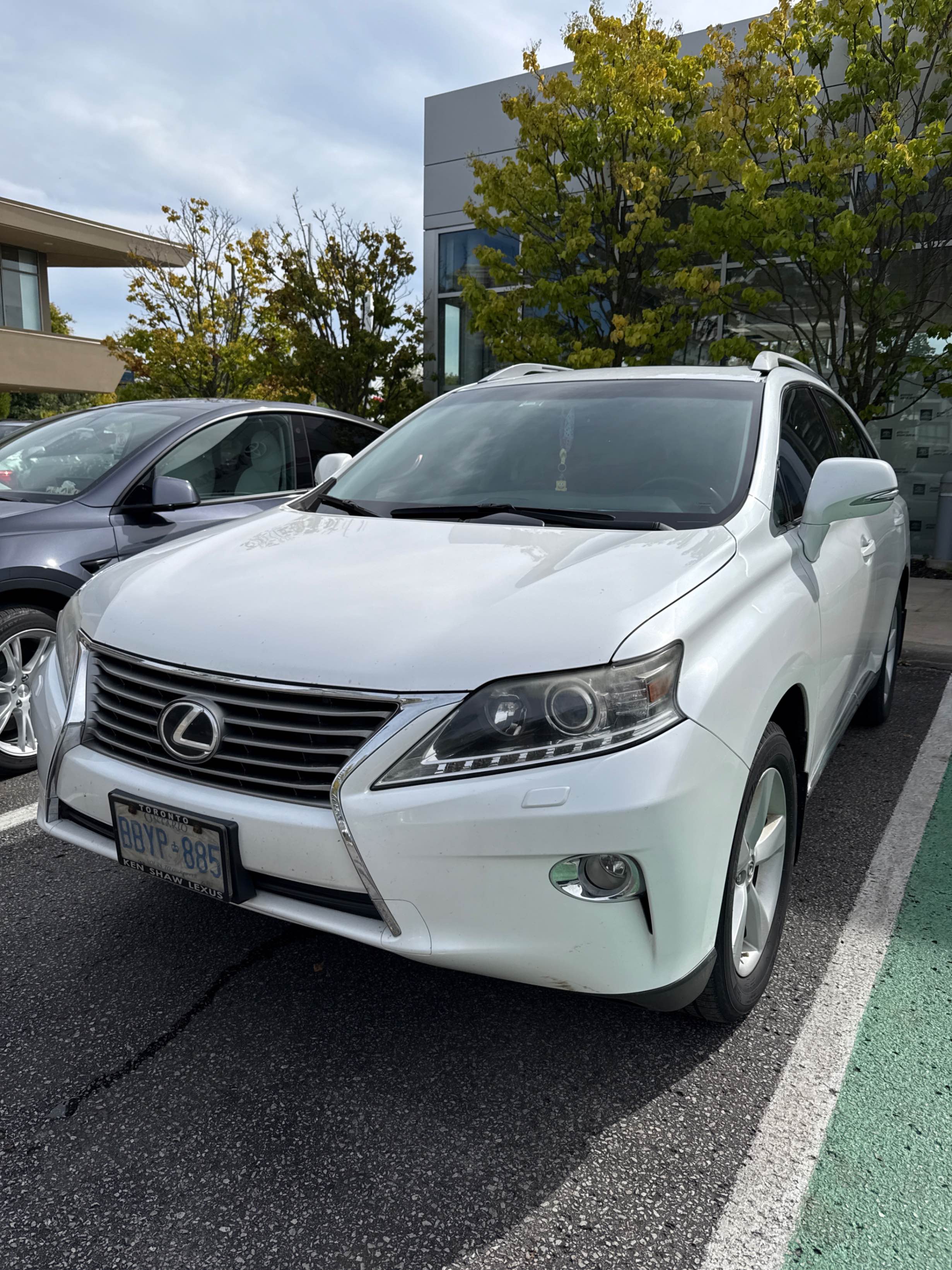 LEXUS RX 350 AWD 4DR 2013 with VIN 2T2BK1BAXDC217366 - Photo from auction