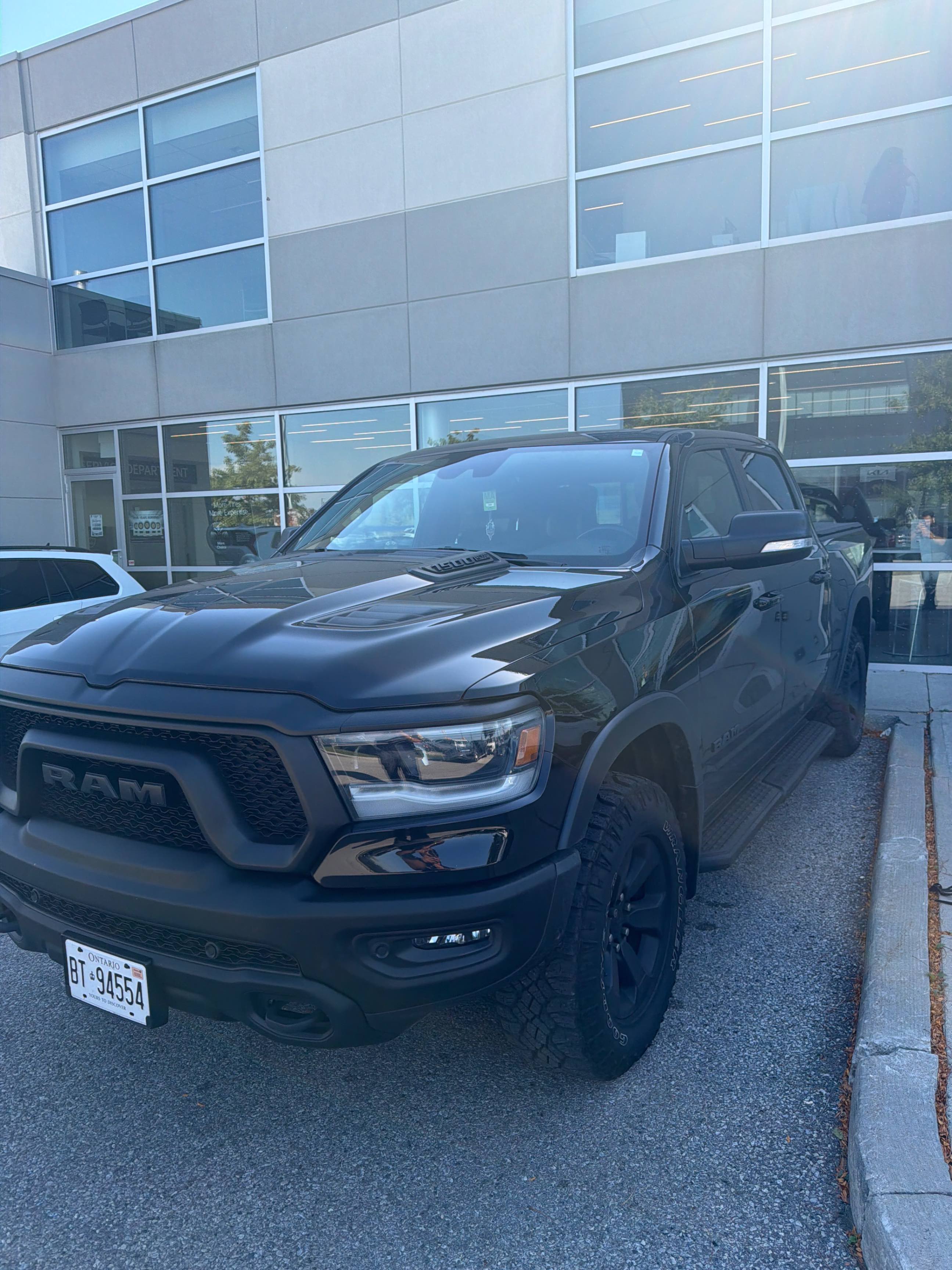 RAM 1500 REBEL 2022 with VIN 1C6SRFLT5NN472476 - Photo from auction