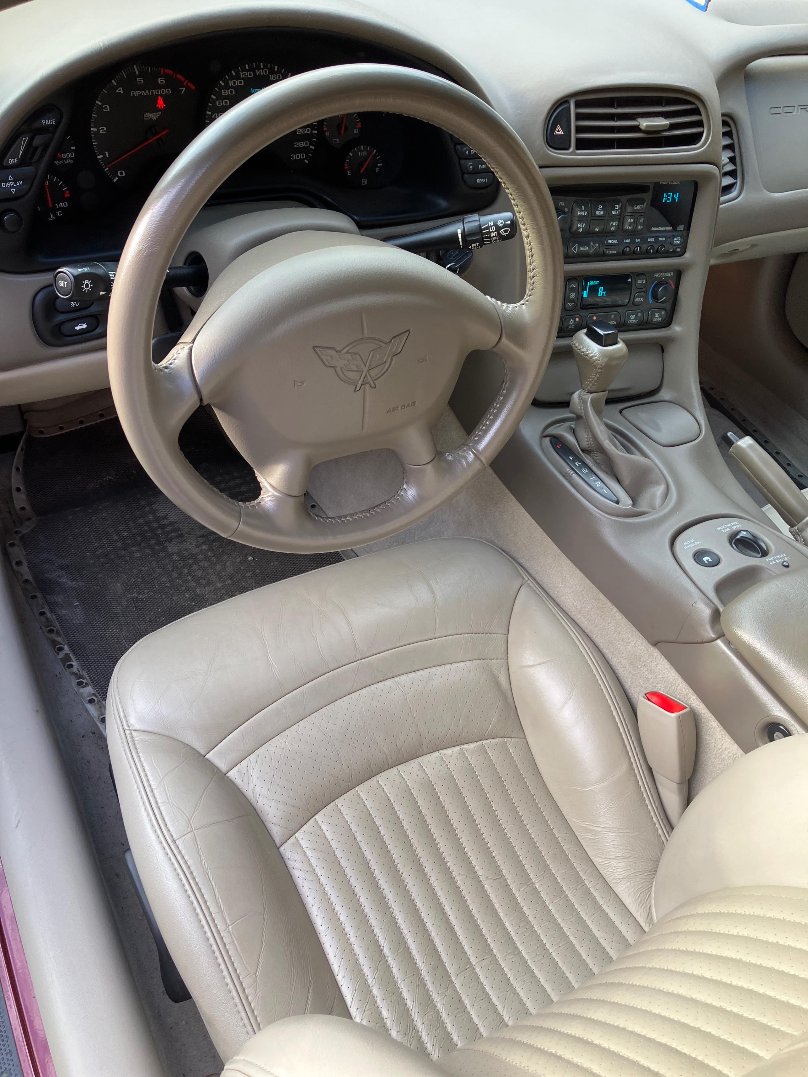Photo 4 from auction – 2003 CHEVROLET CORVETTE 2DR CONVERTIBLE with VIN 1G1YY32G035126236