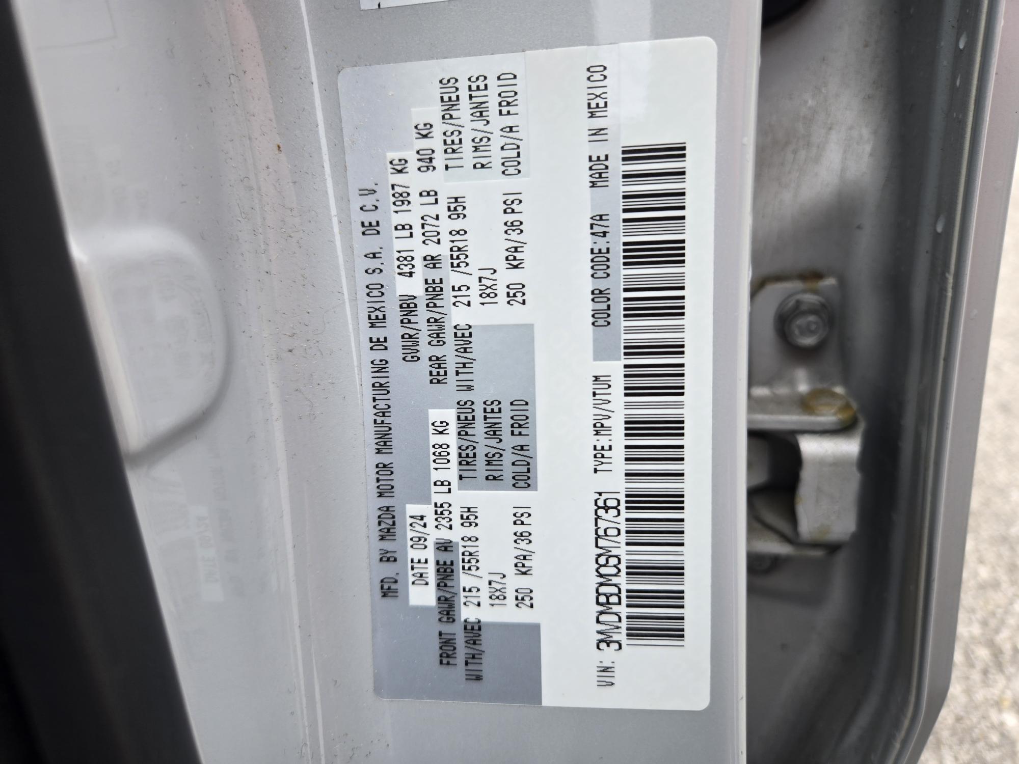 Снимка 11 от търг – 2025 MAZDA CX-30 GT с VIN 3MVDMBDM0SM767361