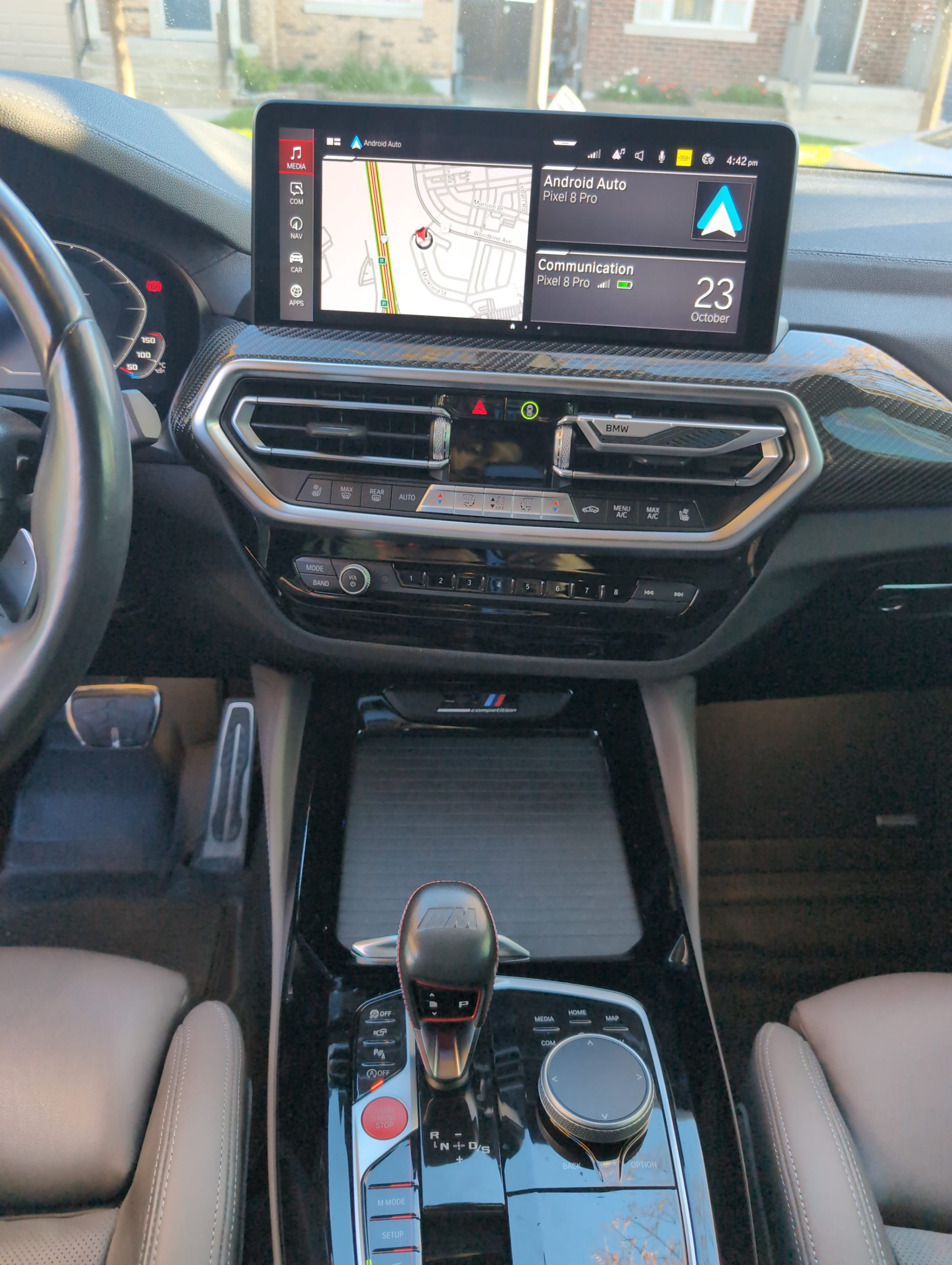 Снимка 9 от търг – 2023 BMW X3 M COMPETITION с VIN 5YM13EC00P9P47356