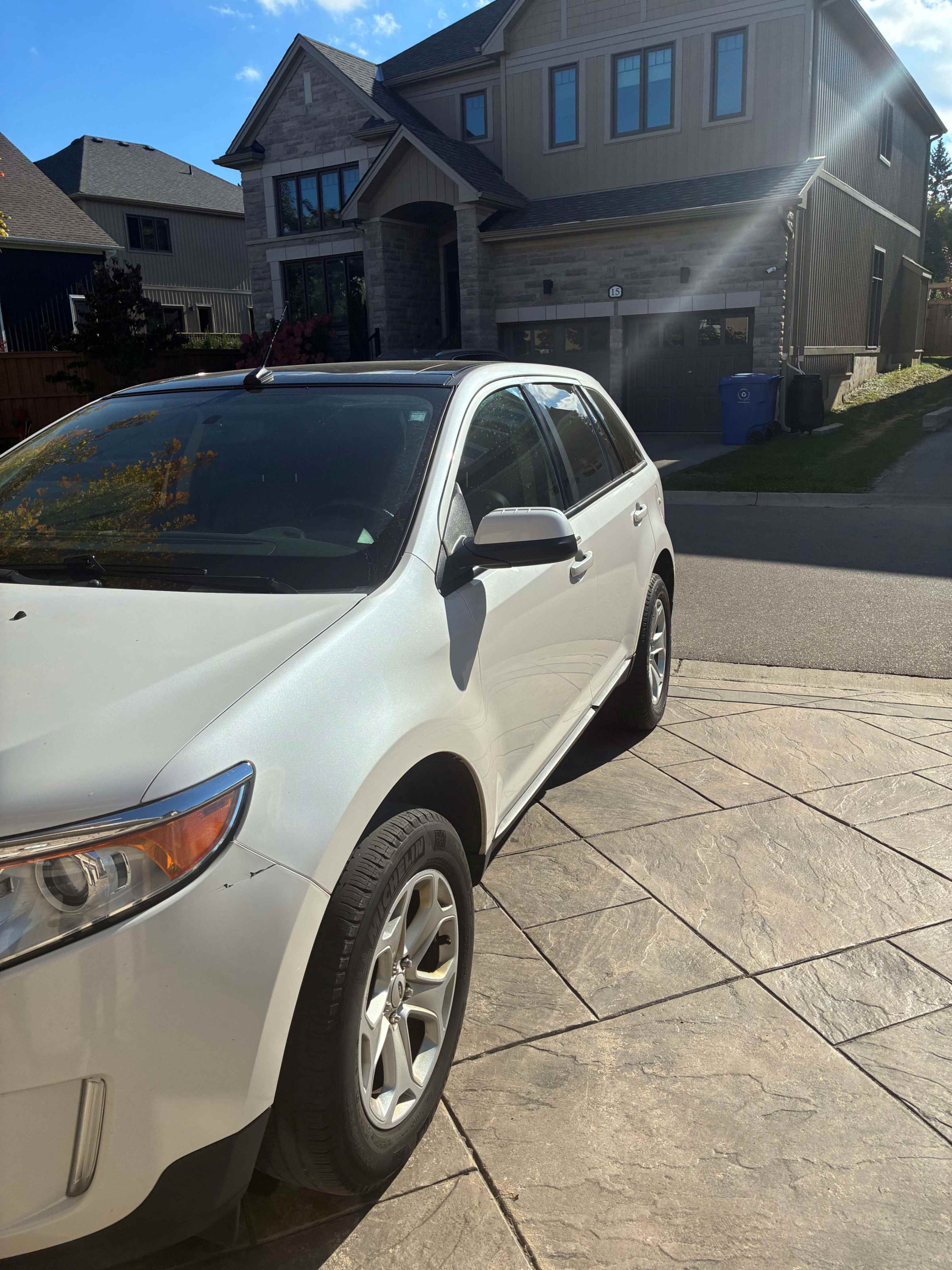 FORD EDGE SEL 2013 with VIN 2FMDK3JC1DBA78163 - Photo from auction