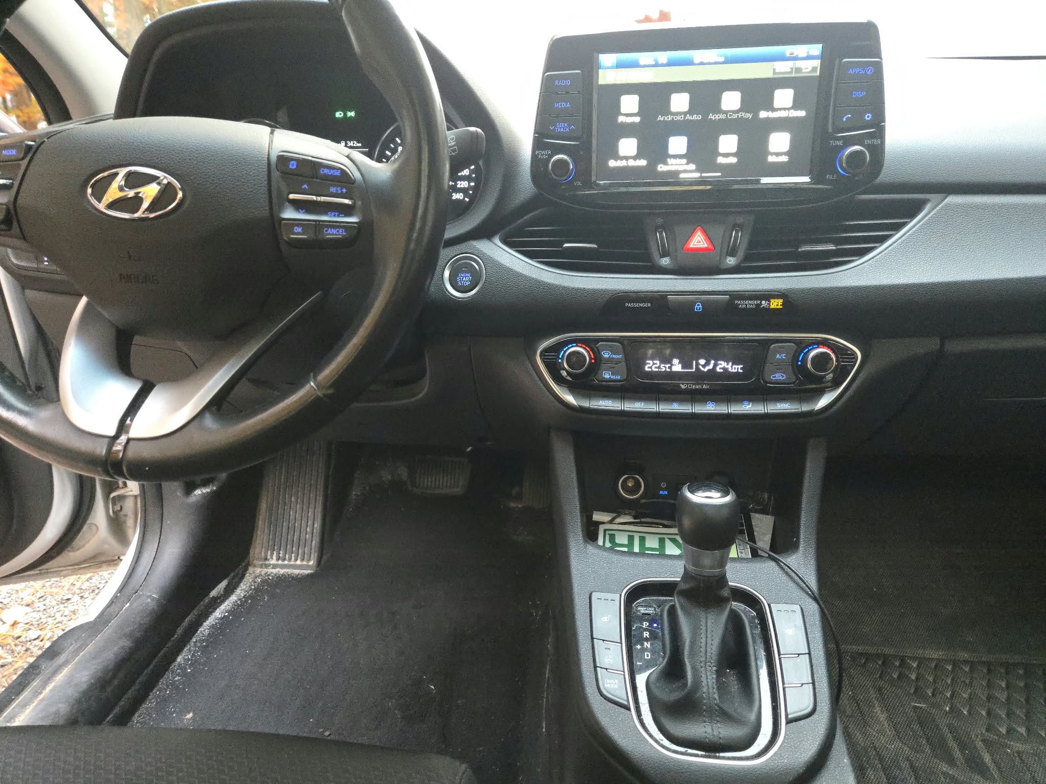 Снимка 9 от търг – 2019 HYUNDAI ELANTRA GT LUXURY с VIN KMHH35LE2KU100977