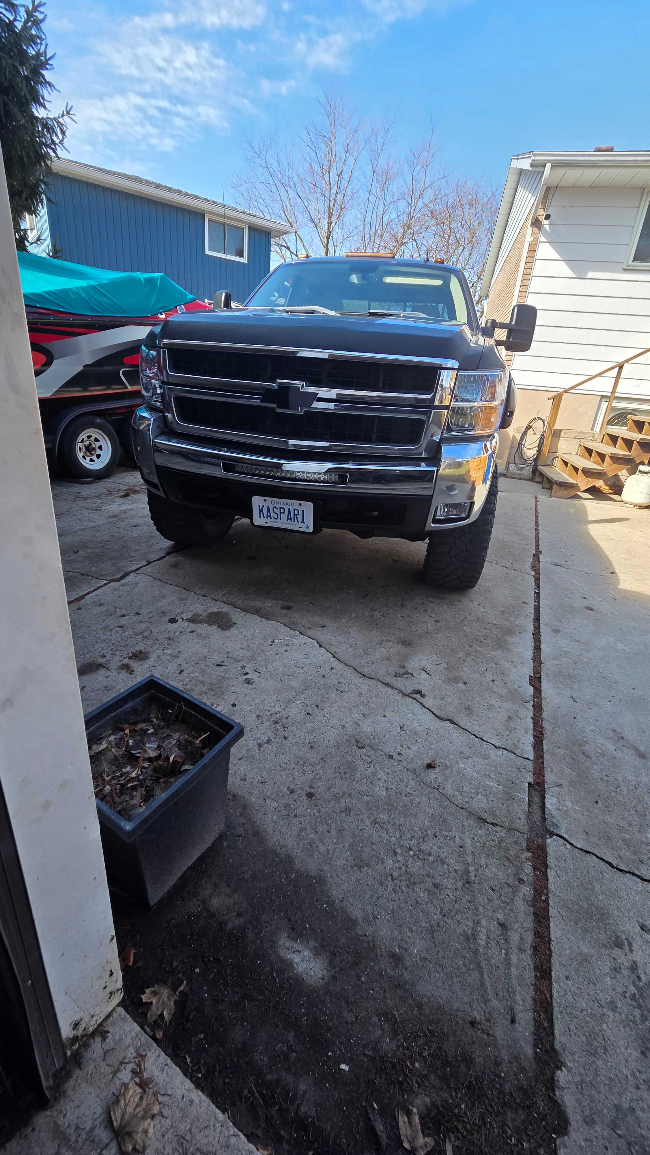 2007 CHEVROLET SILVERADO 2500HD LTZ - Търг №99B8DD