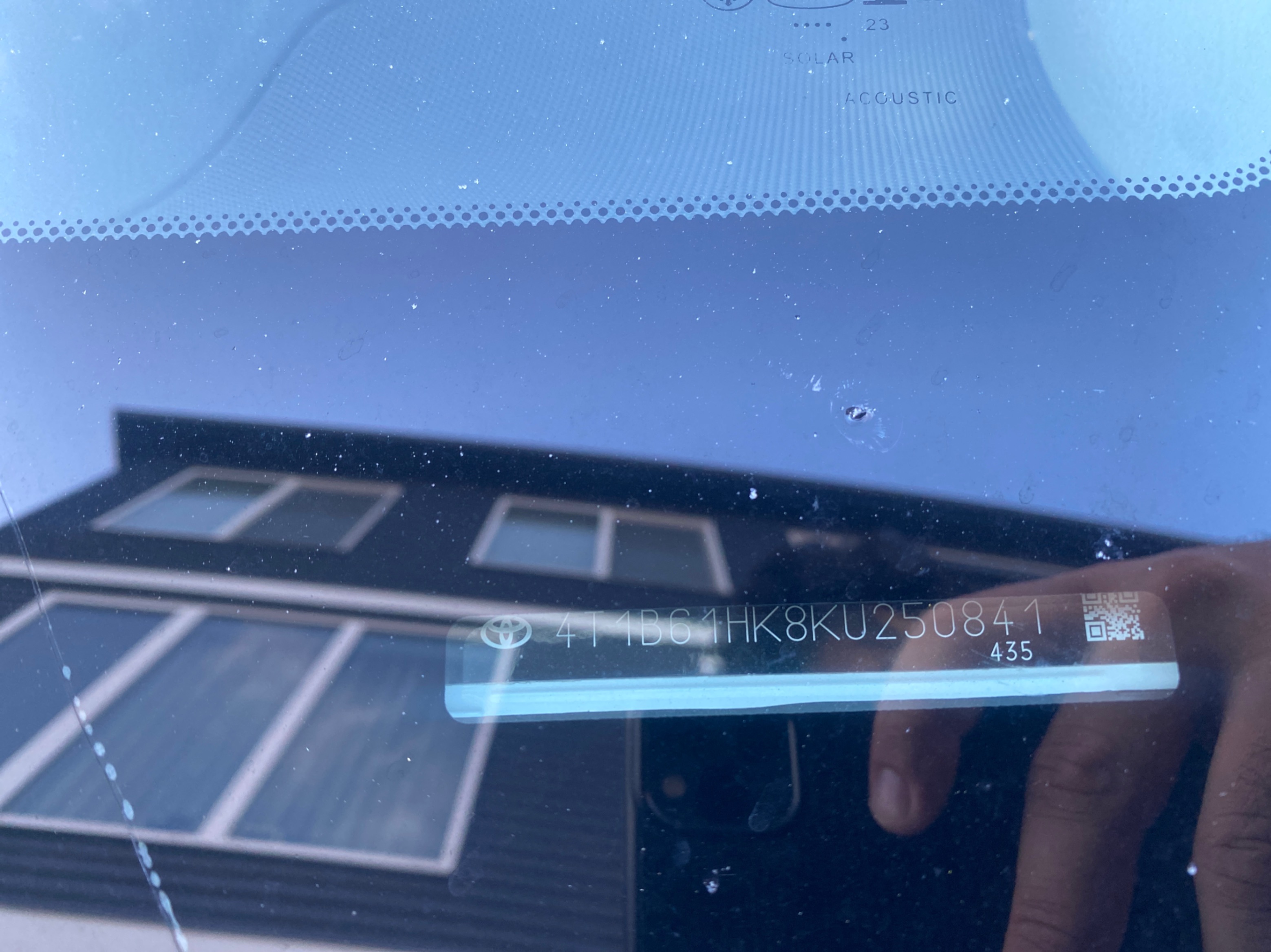 Снимка 11 от търг – 2019 TOYOTA CAMRY XSE с VIN 4T1B61HK8KU250841