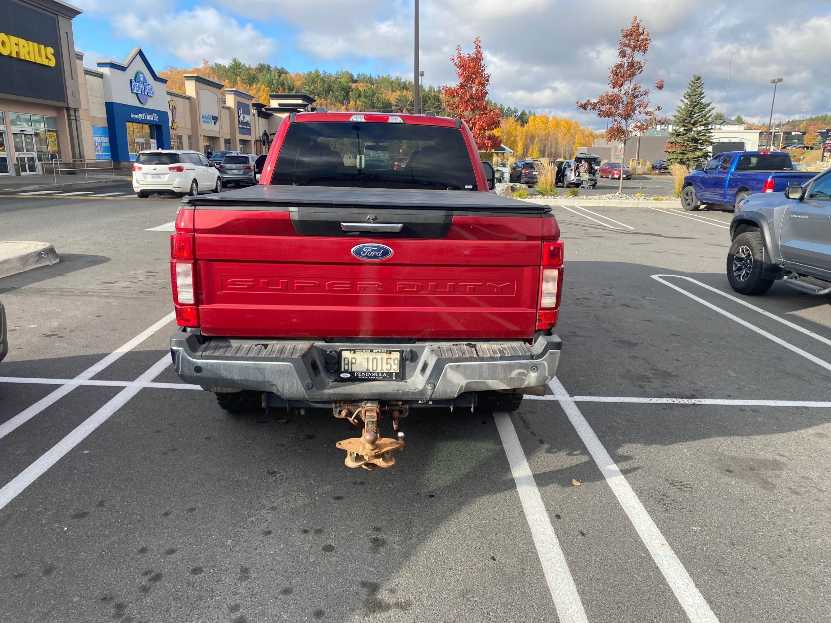 Снимка 4 от търг – 2022 FORD SUPER DUTY F-250 SRW 4WD CREW CAB BOX с VIN 1FT7W2BT4NEC53039
