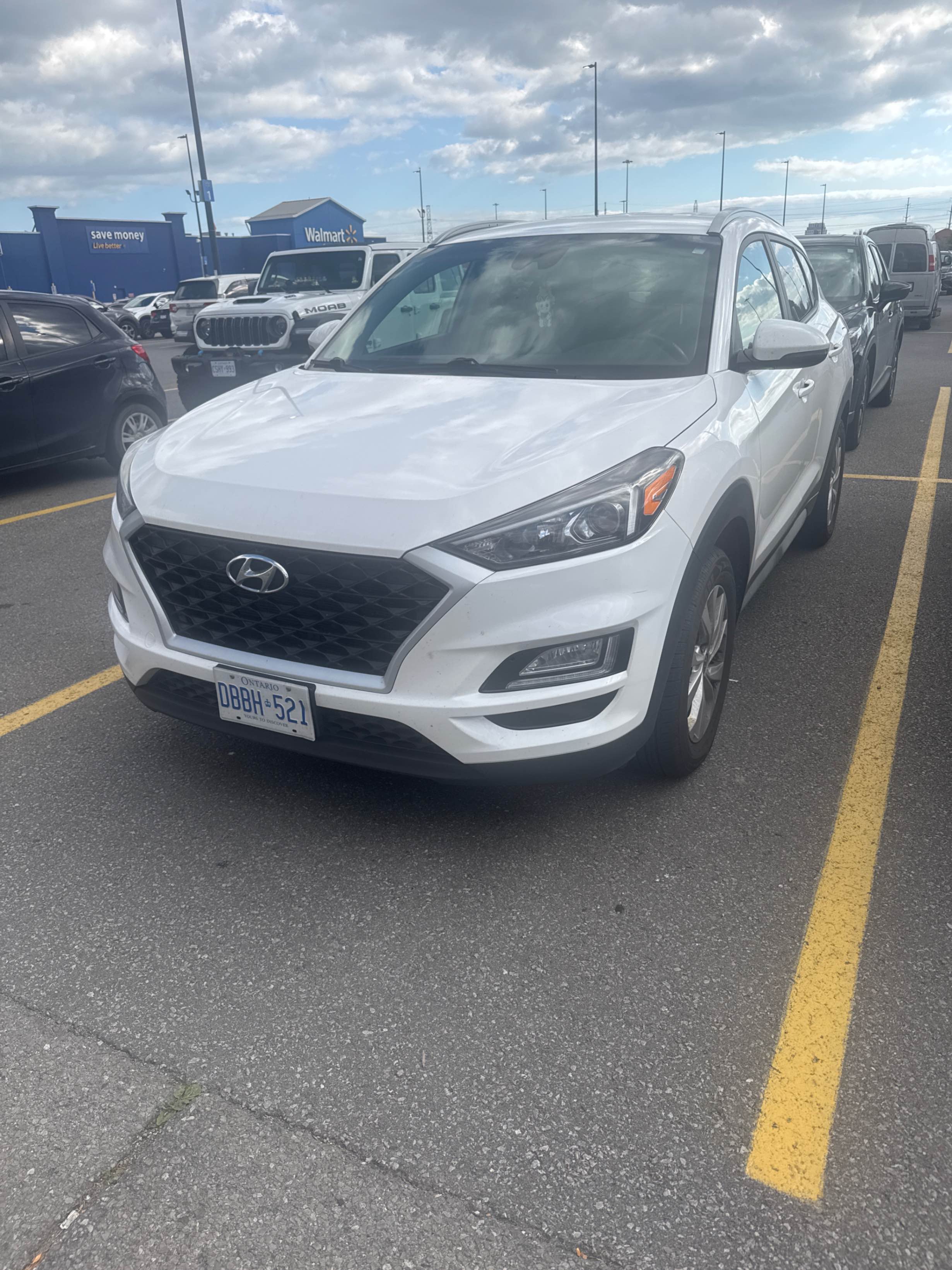 HYUNDAI TUCSON PREFERRED 2020 with VIN KM8J3CA41LU232288 - Photo from auction
