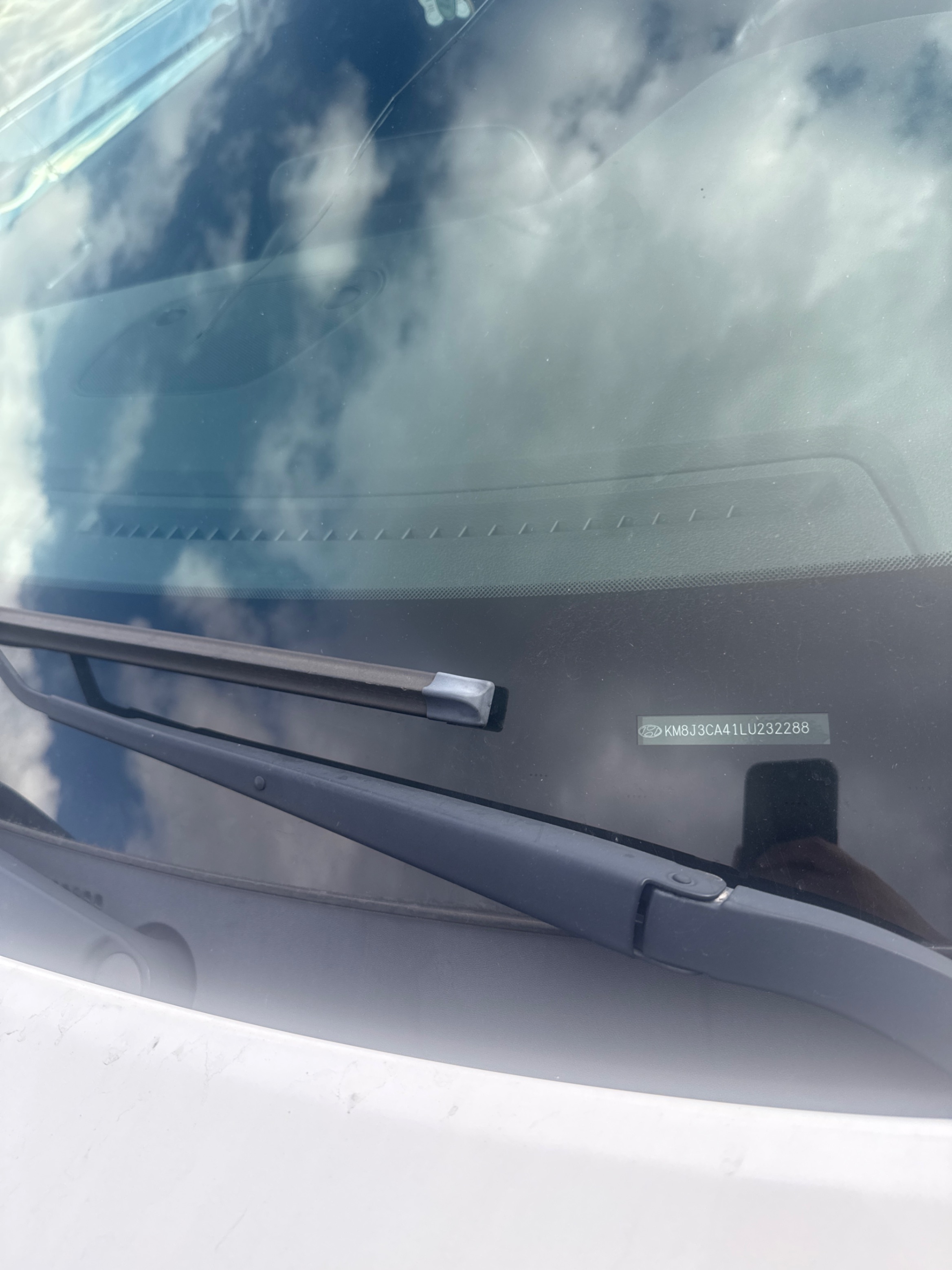 Photo 10 from auction – 2020 HYUNDAI TUCSON PREFERRED with VIN KM8J3CA41LU232288