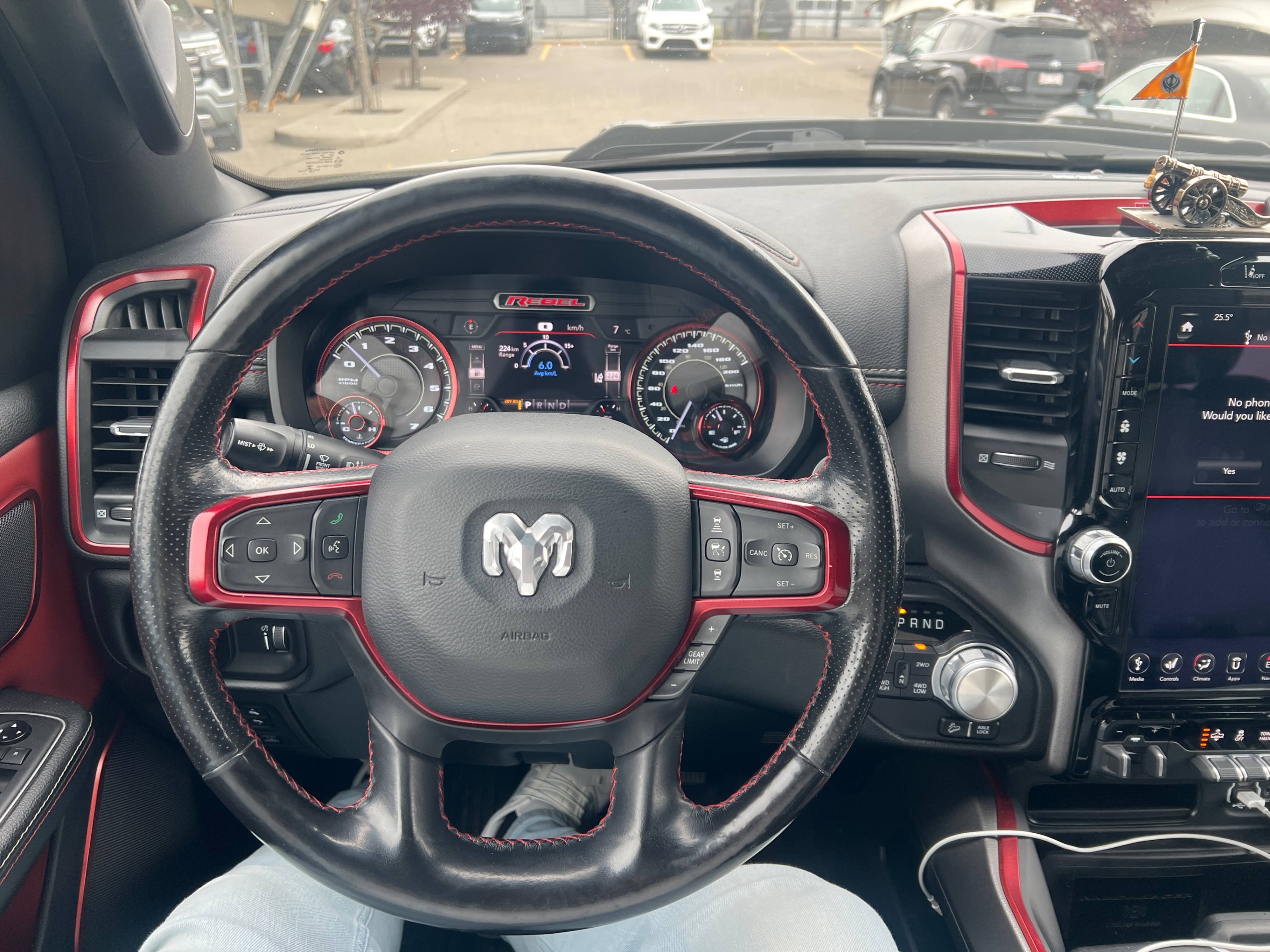Photo 9 from auction – 2020 RAM 1500 REBEL with VIN 1C6SRFLT1LN396638