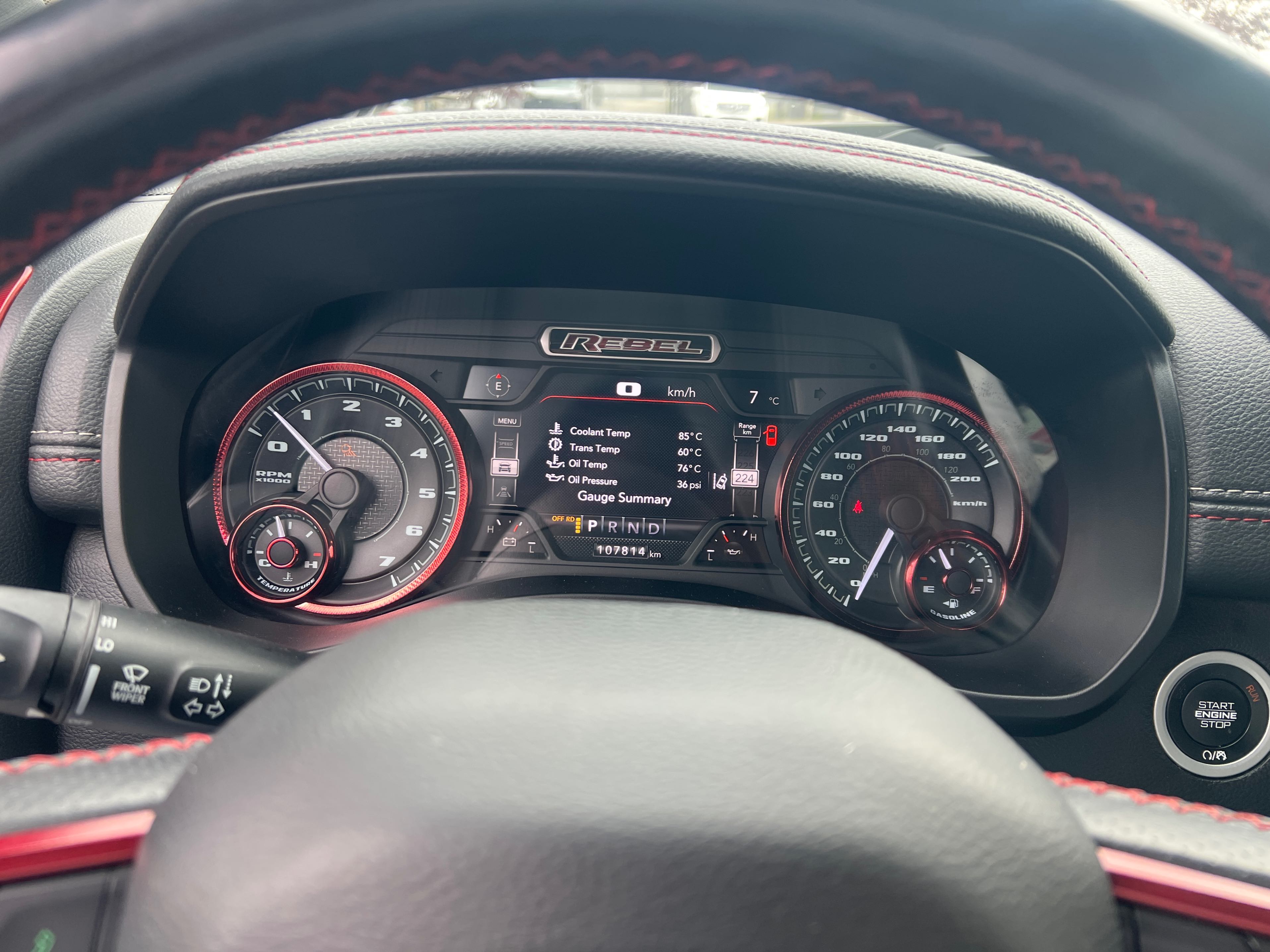 Photo 15 from auction – 2020 RAM 1500 REBEL with VIN 1C6SRFLT1LN396638