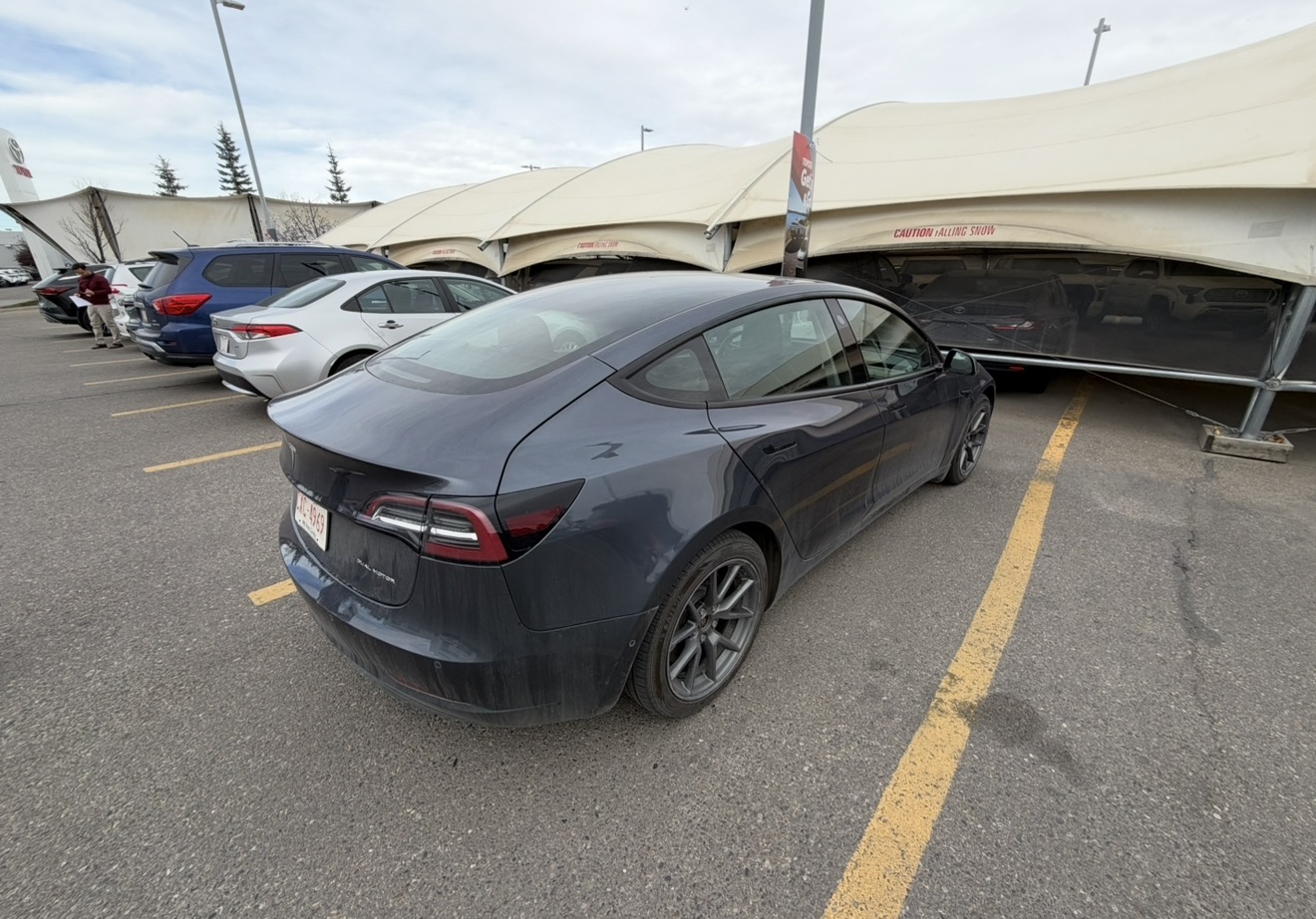 Снимка 3 от търг – 2022 TESLA MODEL 3 LONG RANGE с VIN 5YJ3E1EB7NF258832