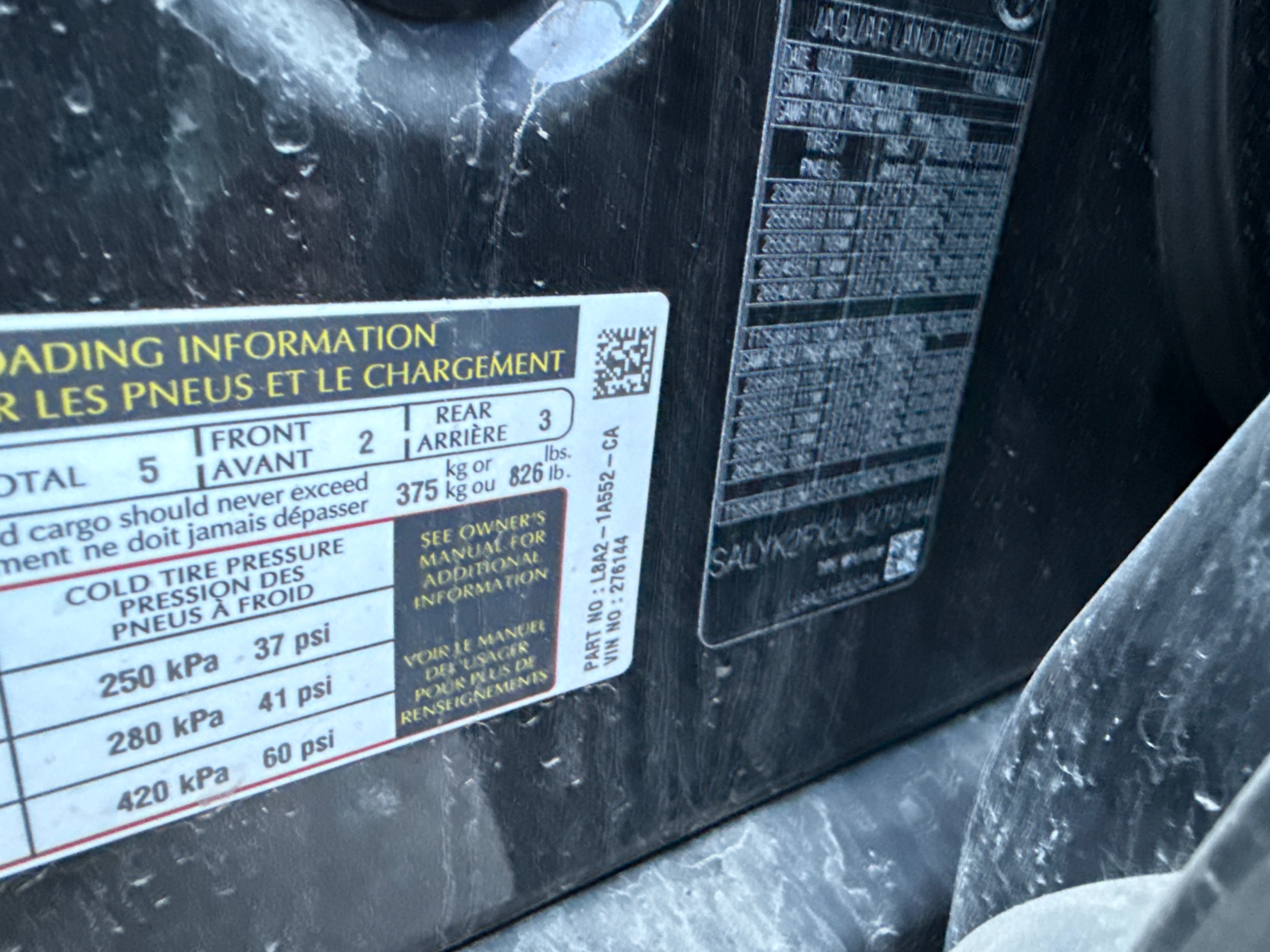 Снимка 11 от търг – 2020 LAND ROVER RANGE ROVER VELAR R-DYNAMIC S с VIN SALYK2FX3LA276144