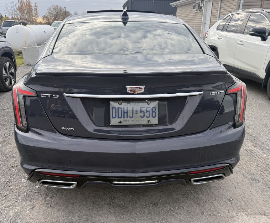 Снимка 4 от търг – 2025 CADILLAC CT5 SPORT с VIN 1G6DU5RK6S0100567