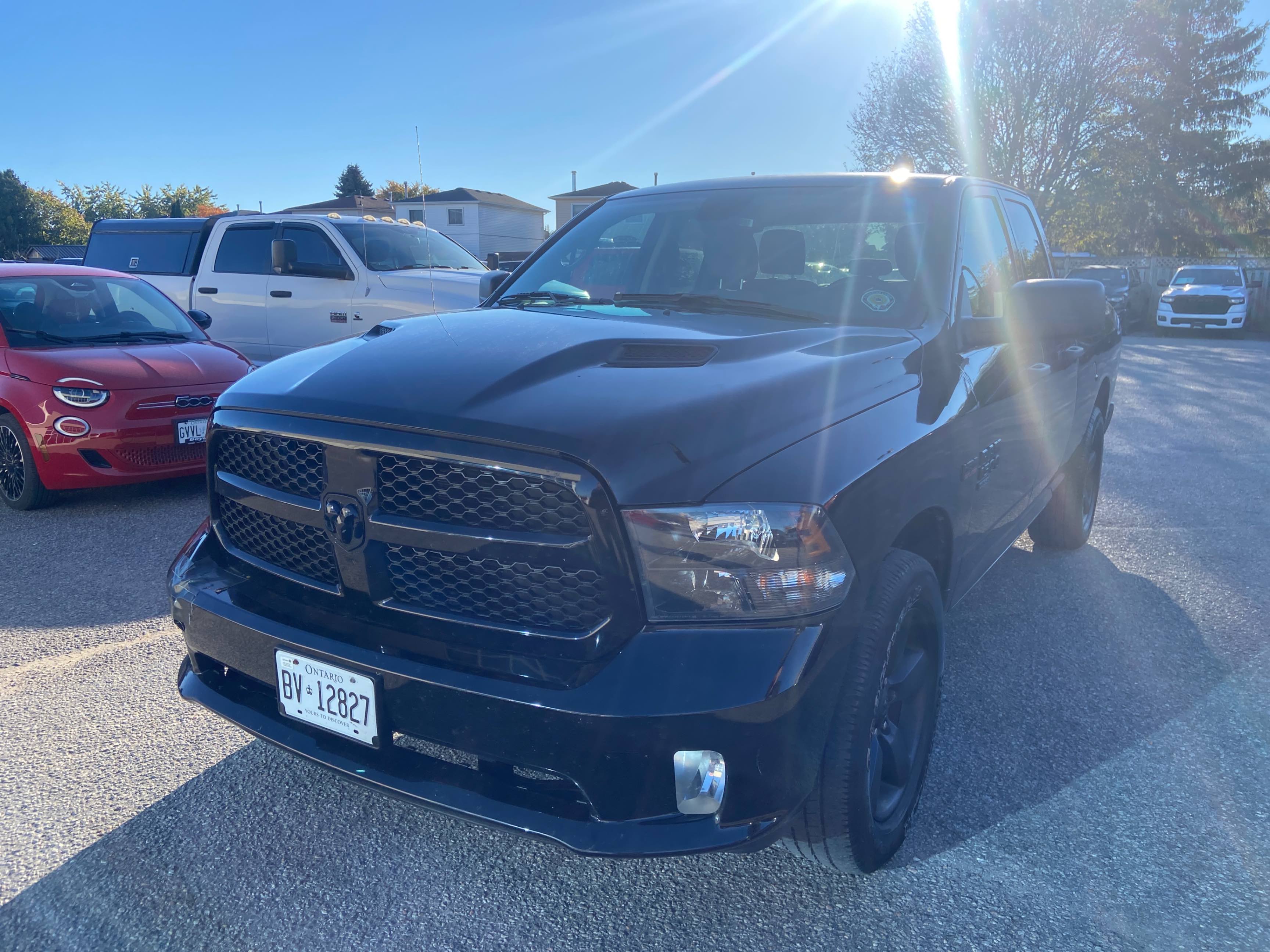 RAM 1500 CLASSIC EXPRESS 2022 with VIN 1C6RR7FT9NS189709 - Photo from auction